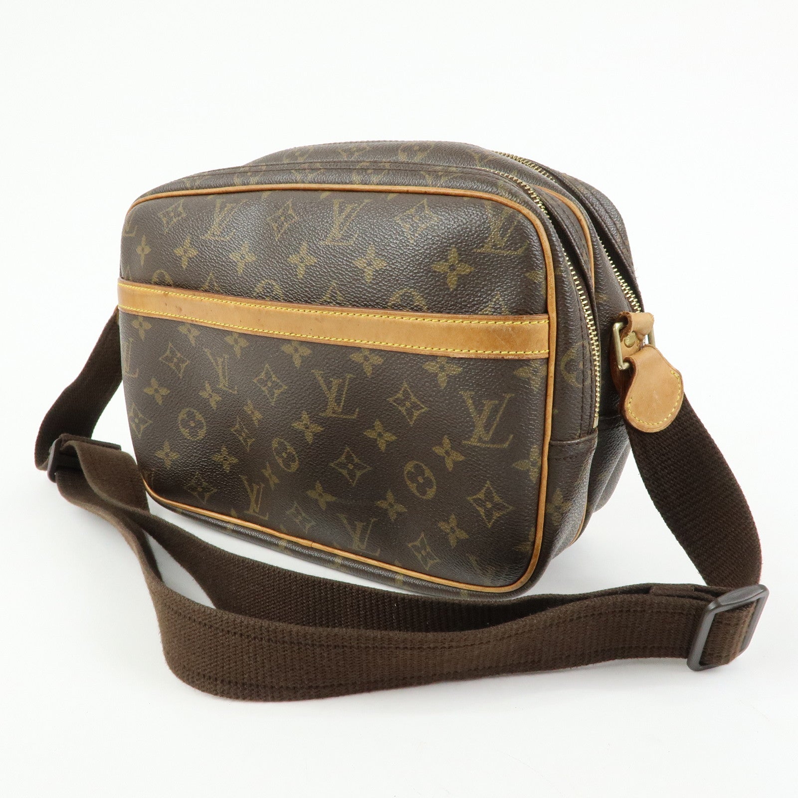 Louis Vuitton Monogram Reporter PM Shoulder Crossbody Bag M45254