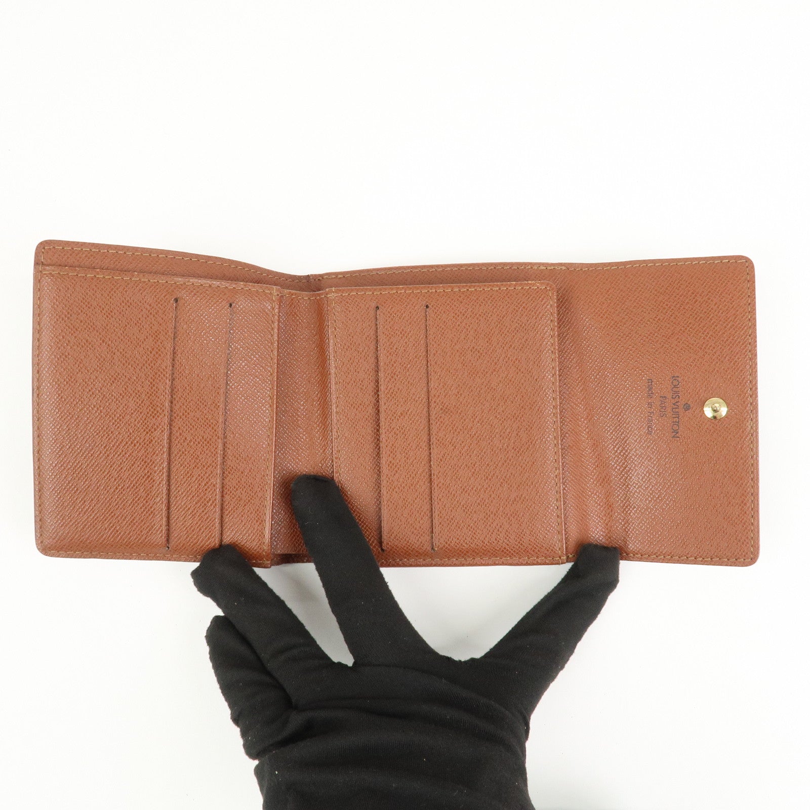 Louis Vuitton Monogram Set of 3 Wallets Brown M61652/M61660