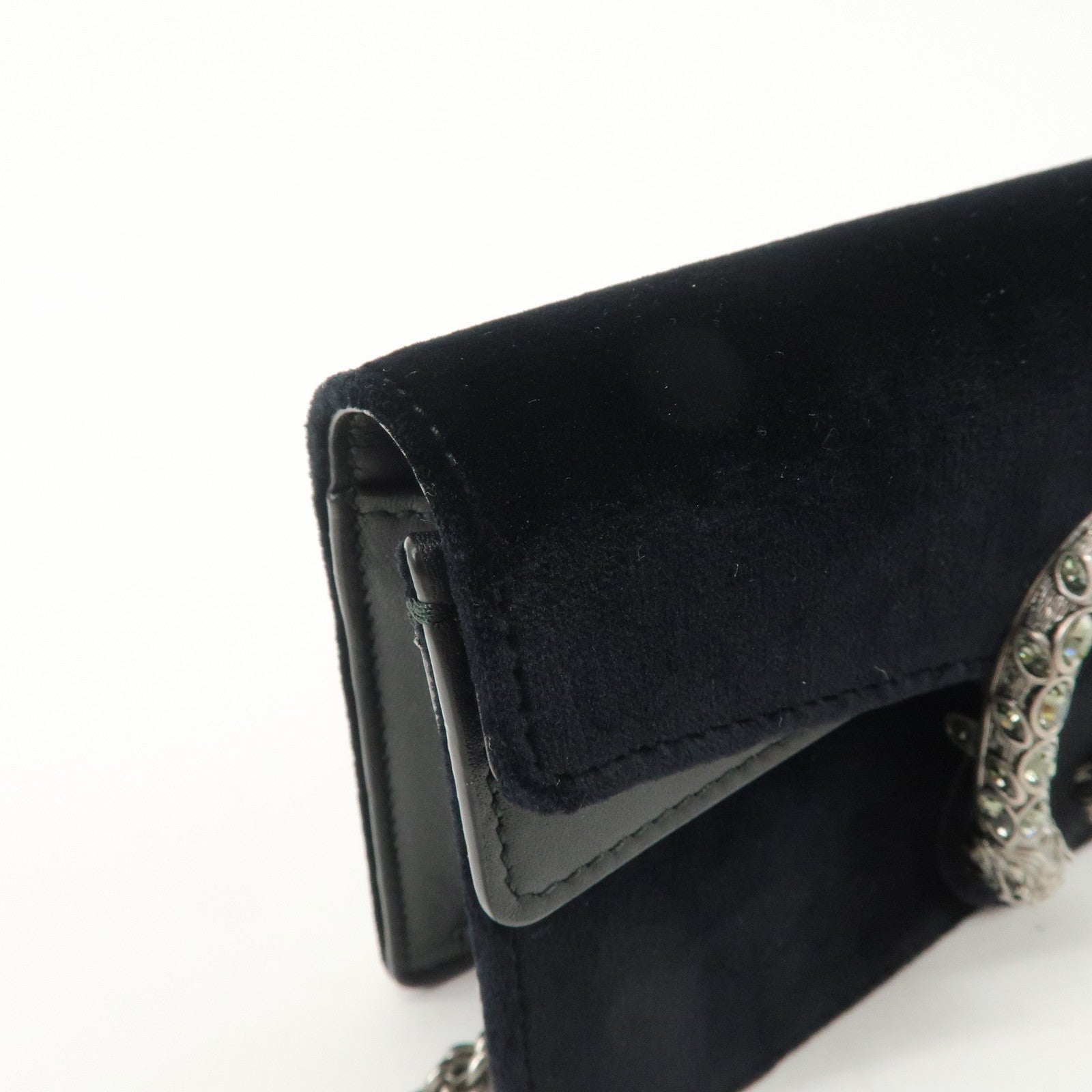 GUCCI Dionysus Super Mini Bag Velvet Chain Shoulder Bag 476432