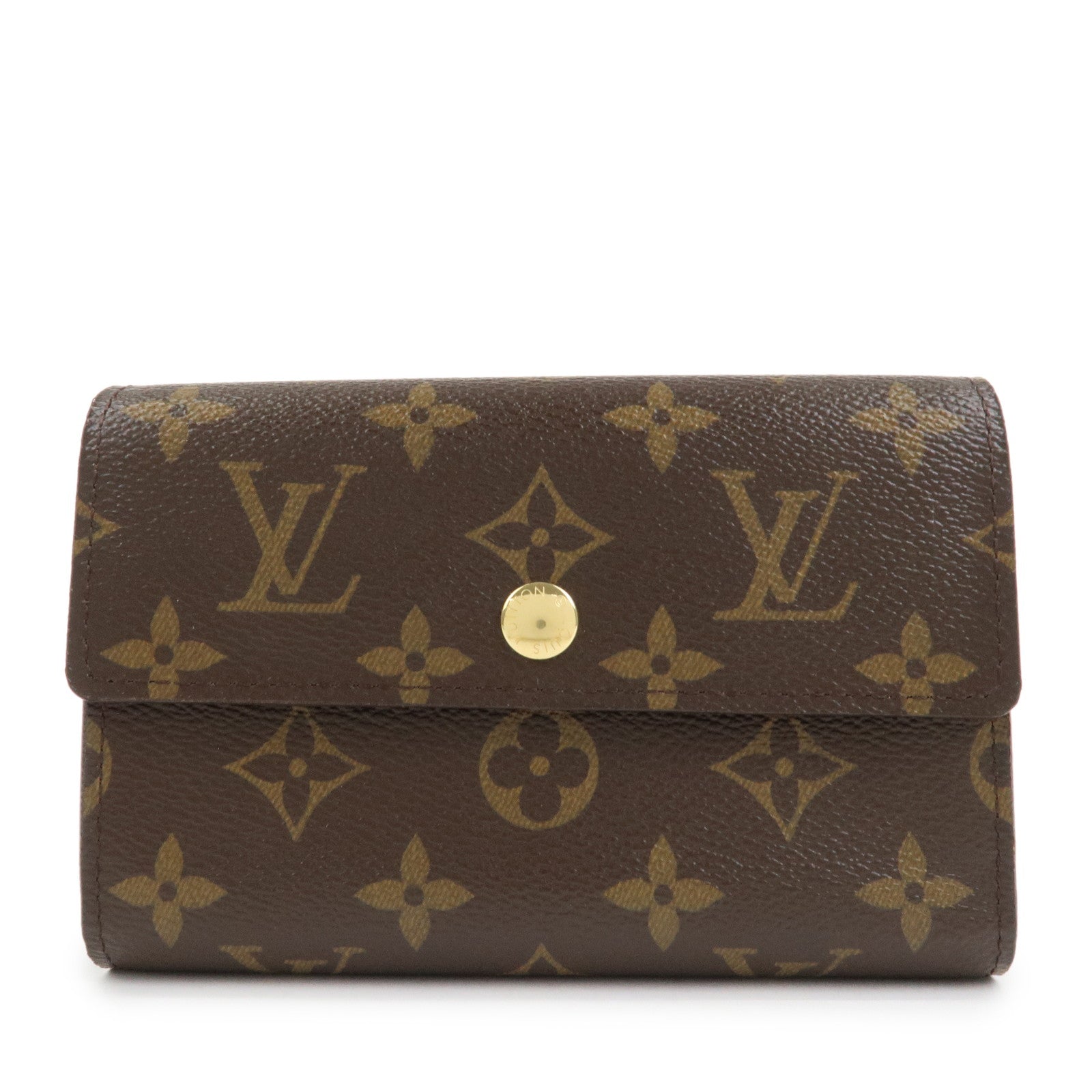 Louis Vuitton Monogram Portefeuille Alexandra Wallet Brown M60047