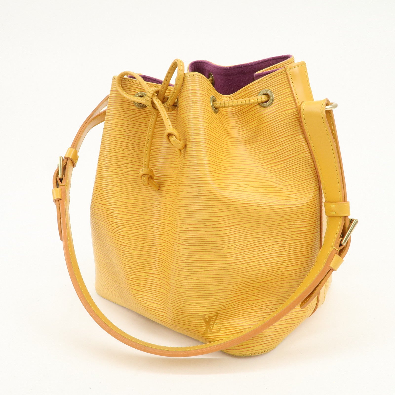 Louis Vuitton Epi Petit Noe Shoulder Bag Tassili Yellow M44109