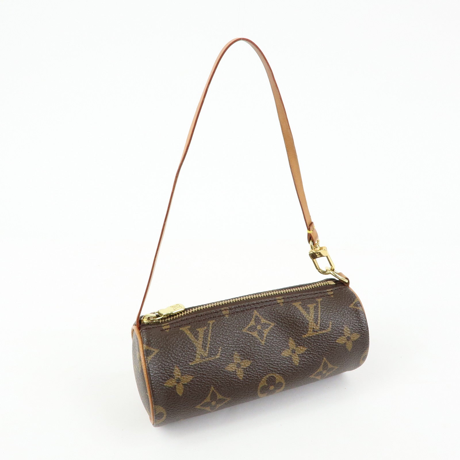 Louis Vuitton Monogram Mini Pouch for Papillon Bag Brown