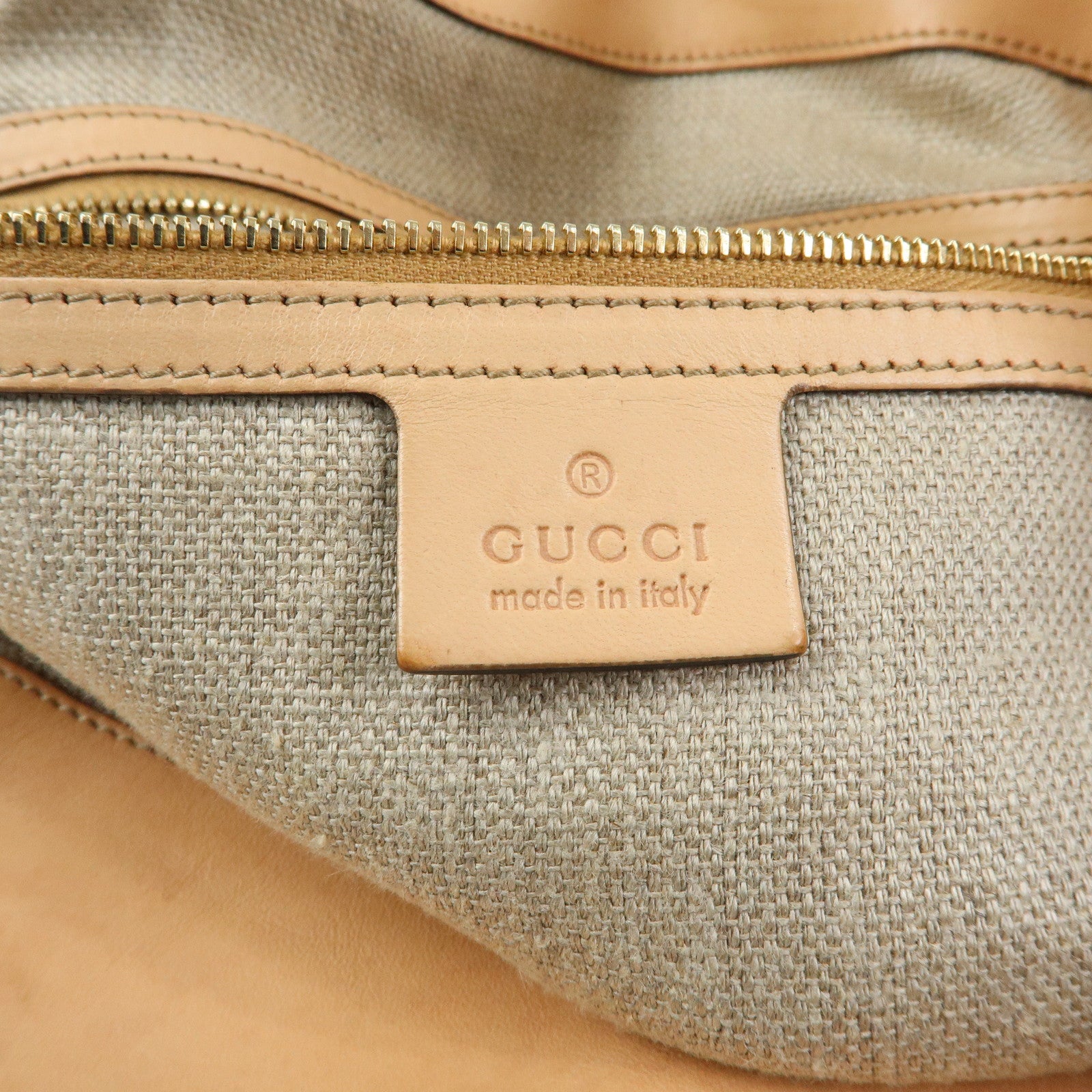 GUCCI Bamboo Flora Canvas Leather 2Way Shoulder Bag Pink 169976