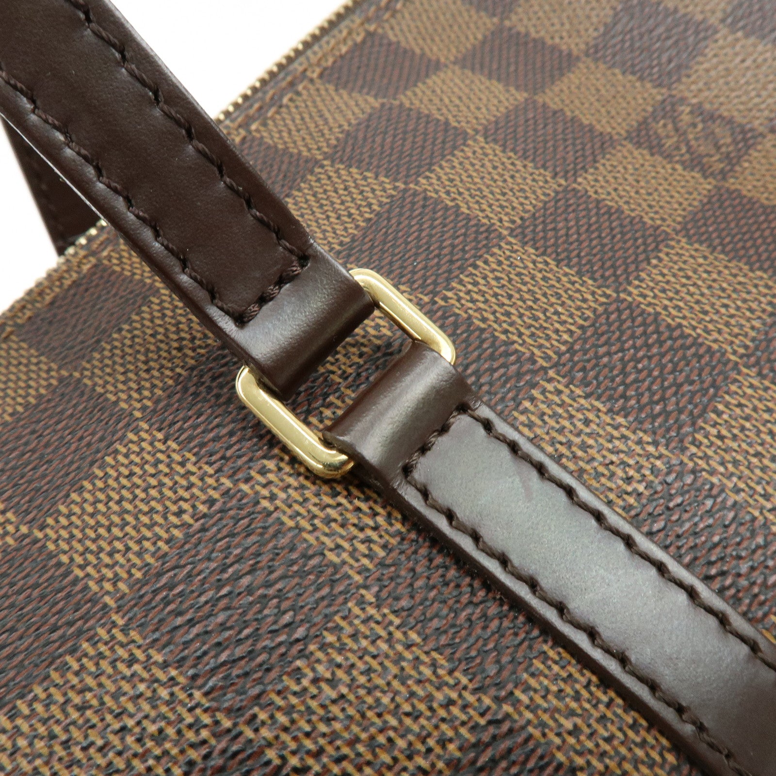 Louis Vuitton Damier Ebene Papillon 30 Hand Bag Brown N51303
