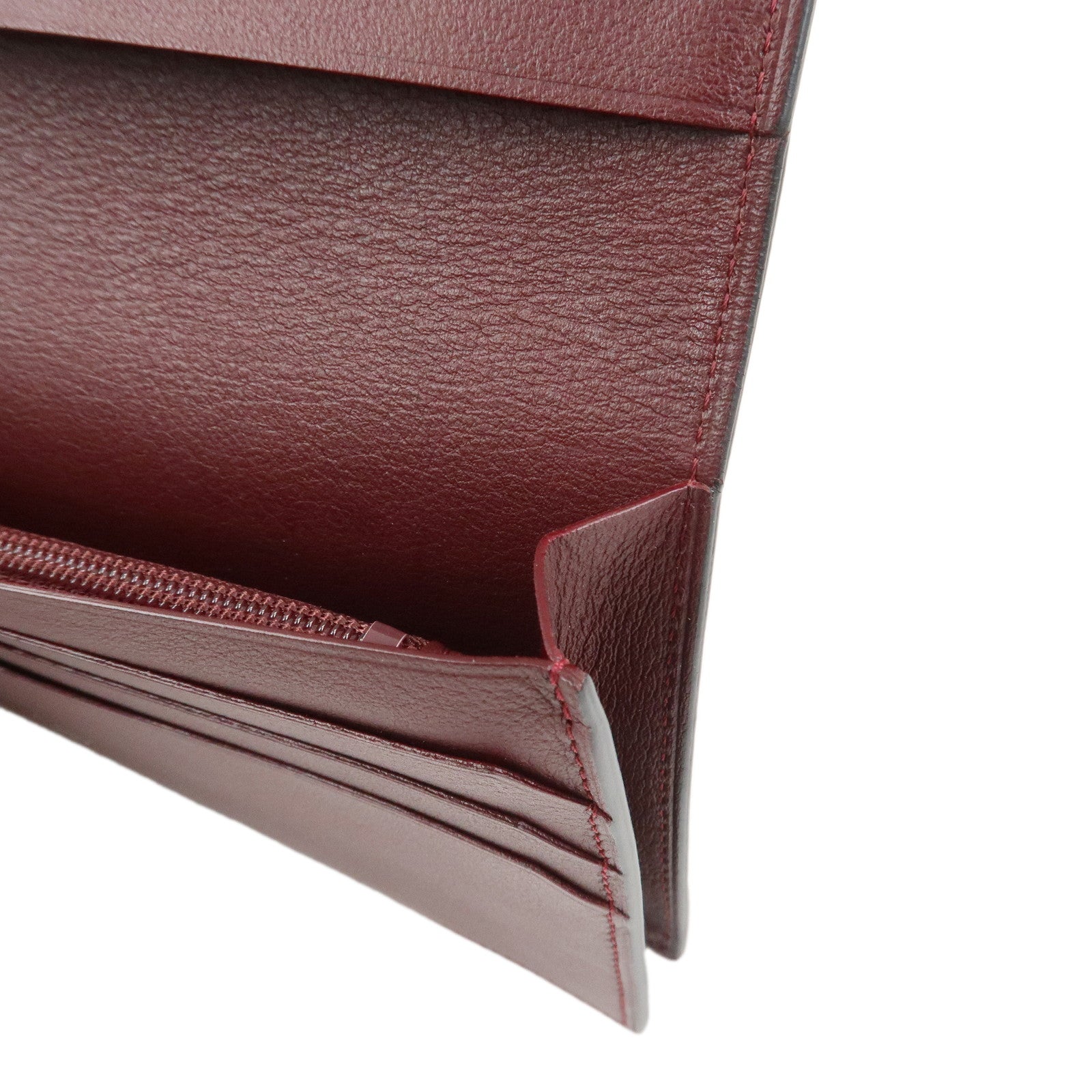 Cartier Must de Cartier International Flap Bi-fold Long Wallet