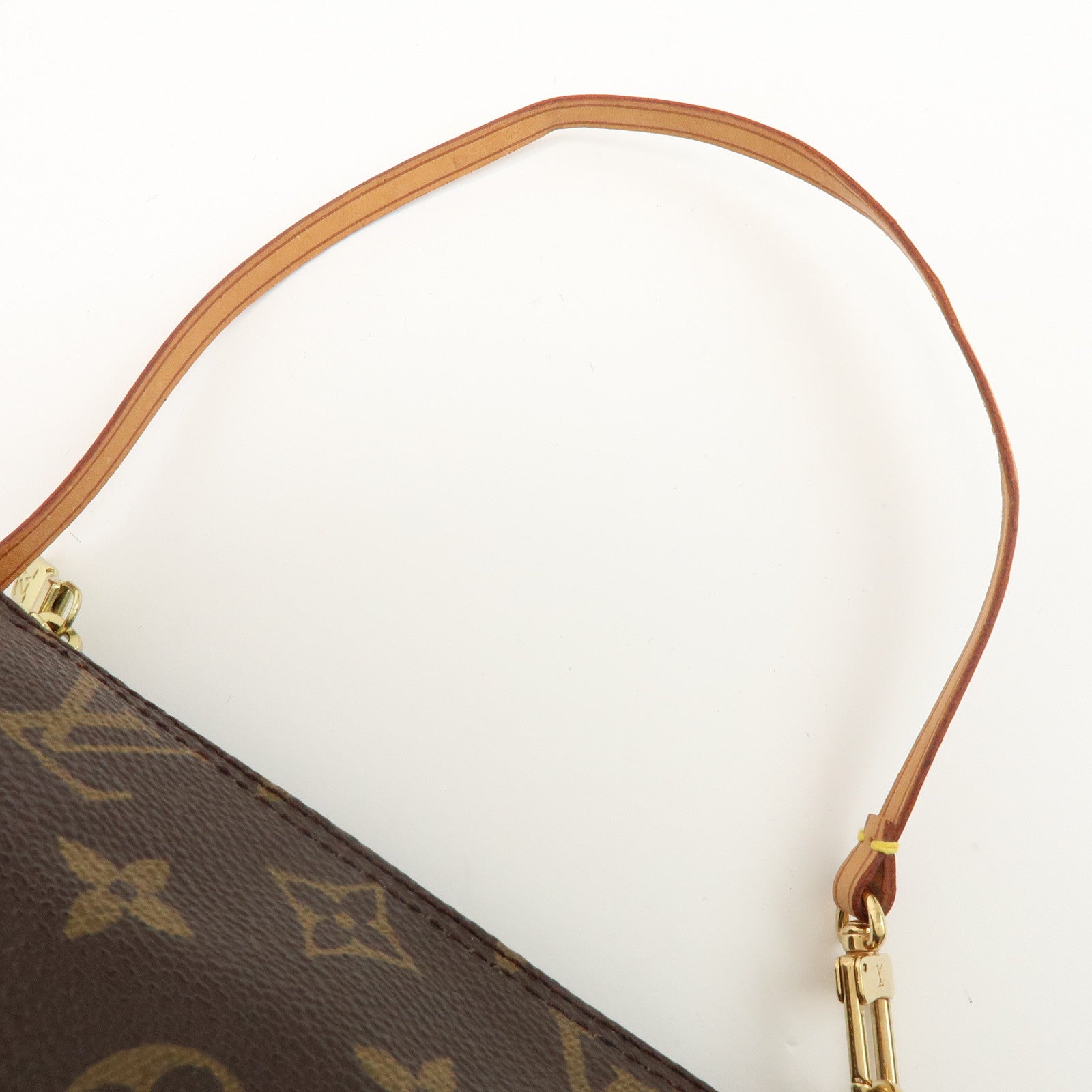 Louis Vuitton Monogram Mini Pouch for Papillon Bag Brown