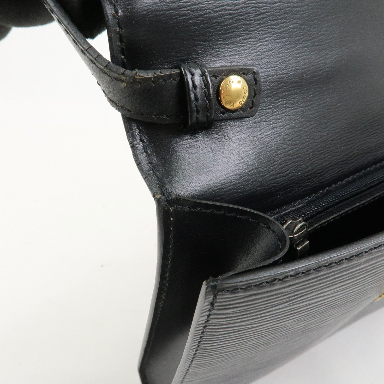 Louis Vuitton Epi Leather Arche 2Way Bag Shoulder Bag Noir M52572