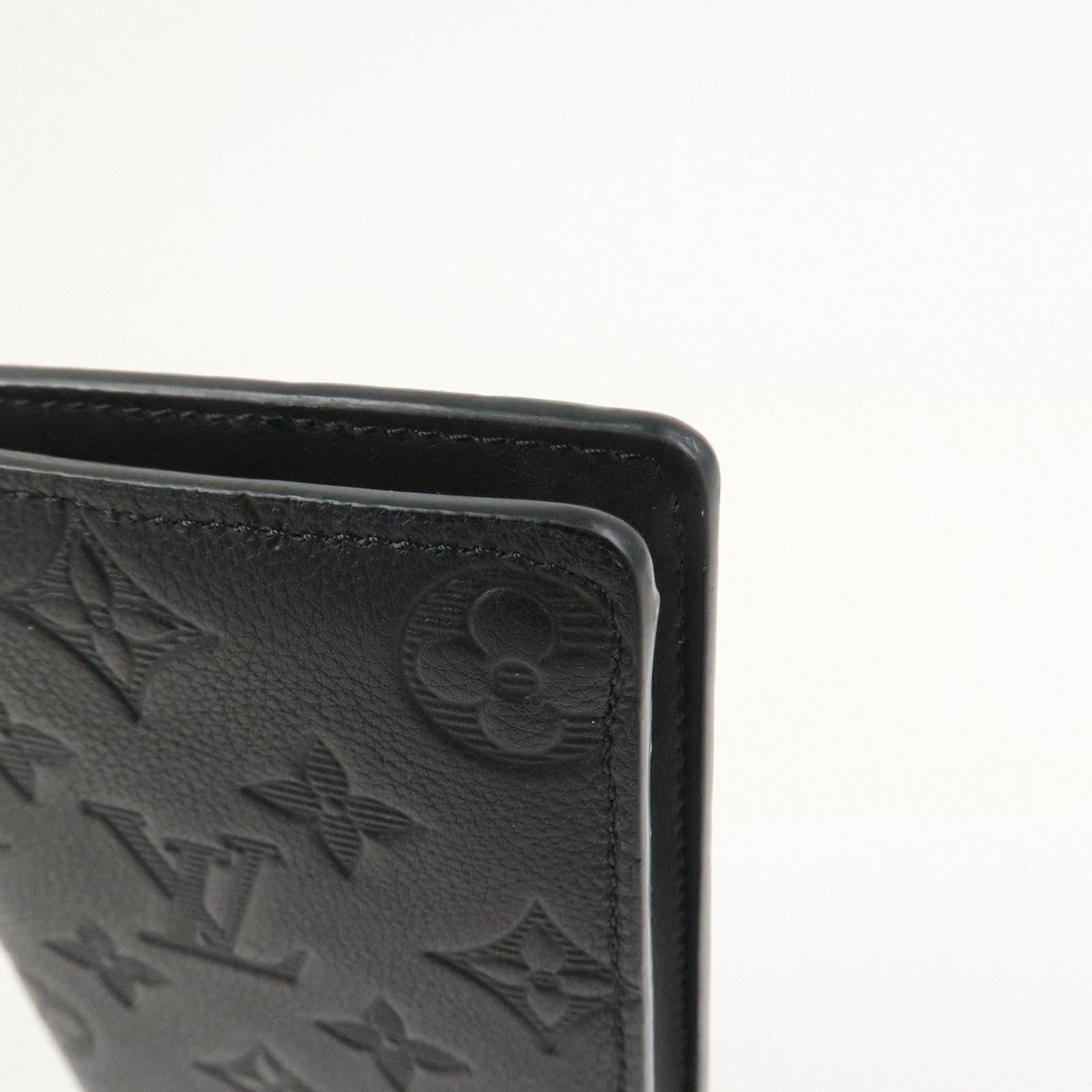 Louis Vuitton Monogram Shadow Portefeuille Brazza Wallet M62900