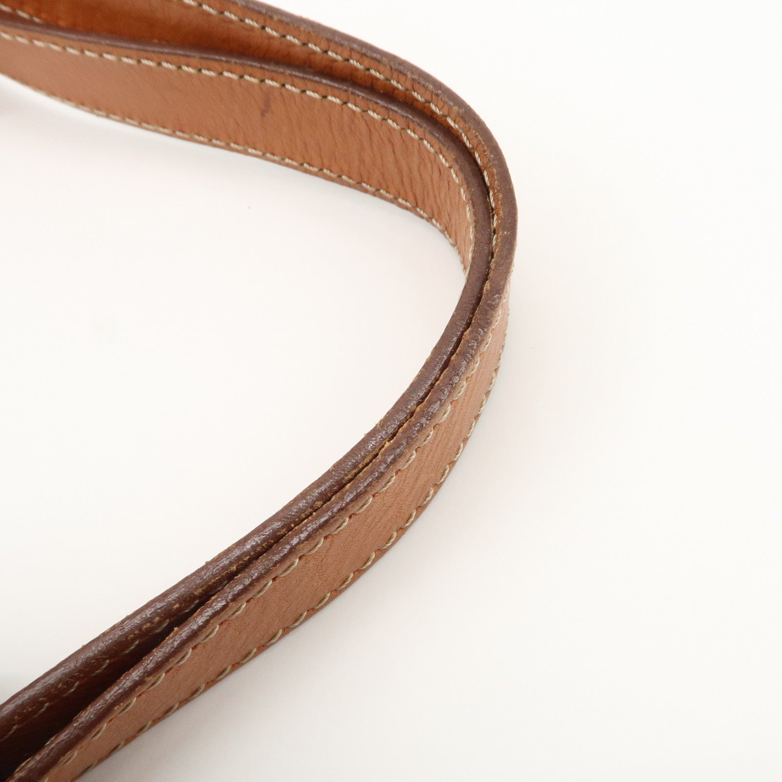 CELINE Macadam PVC Leather Tote Bag Shoulder Bag Brown