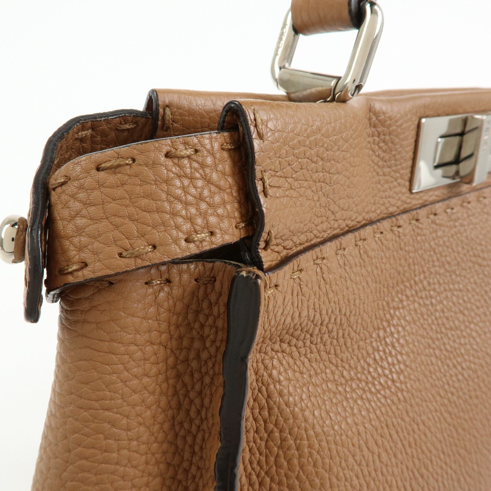 FENDI Peekaboo Celleria 2Way Bag Hand Bag Shoulder Bag 8BN290