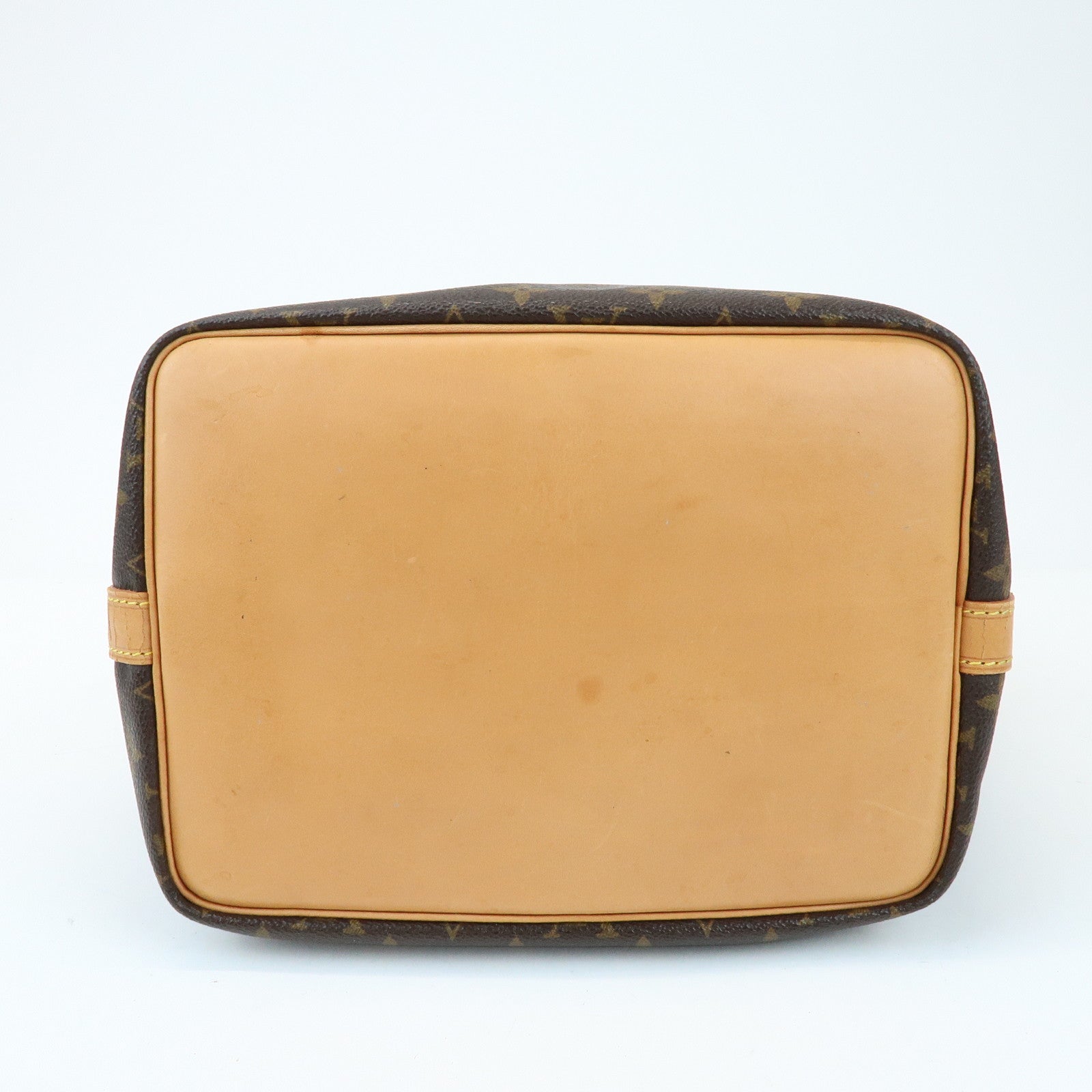 Louis Vuitton Monogram Canvas Petit Noe Shoulder Bag Brown M42226