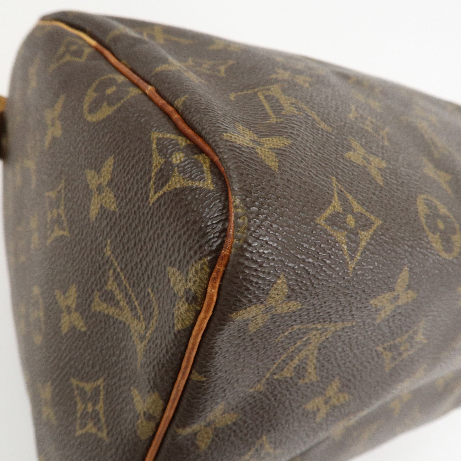 Louis Vuitton Monogram Speedy 30 Boston Bag Hand Bag Brown M41526