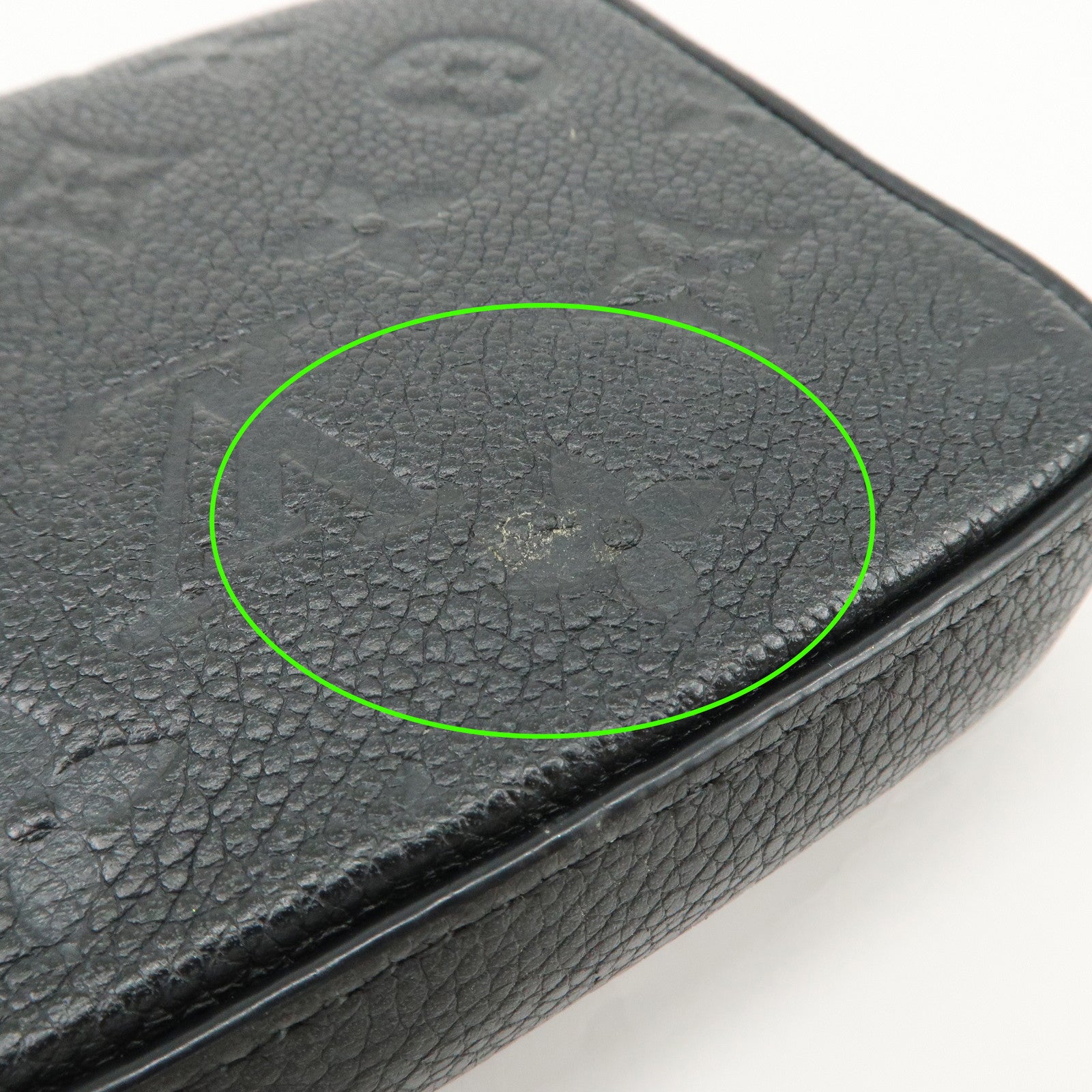 Louis Vuitton Monogram Empreinte Pochette Felicie Noir M82477