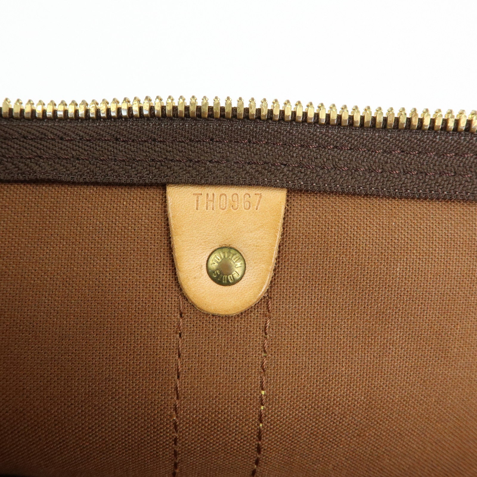 Louis Vuitton Monogram Keep All Bandouliere 50 Boston Bag M41416