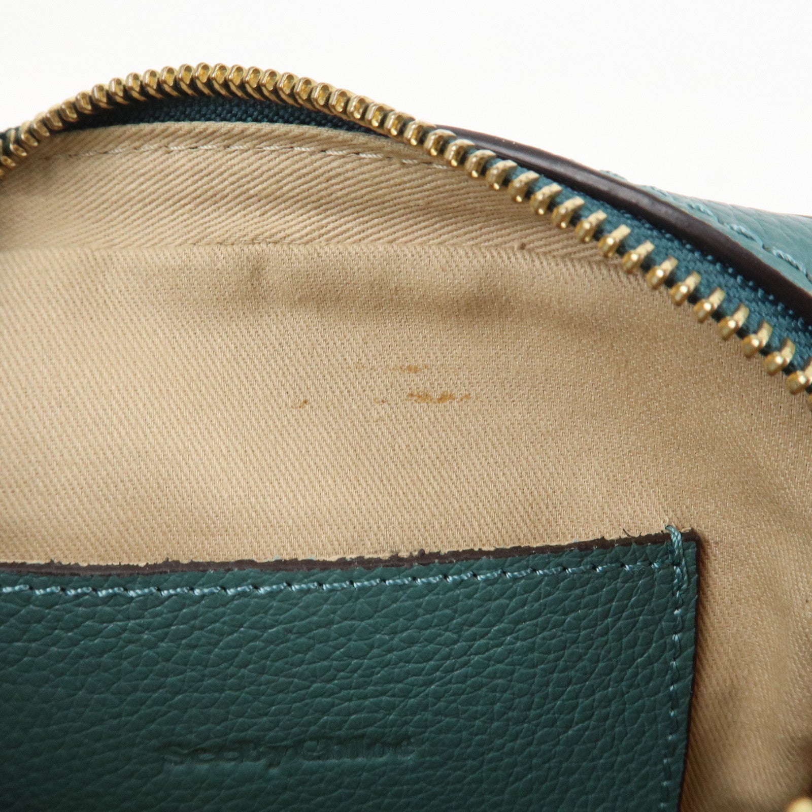 Chloe See By Chloe Joan Leather Suede Shoulder Bag Turquoise Blue Used