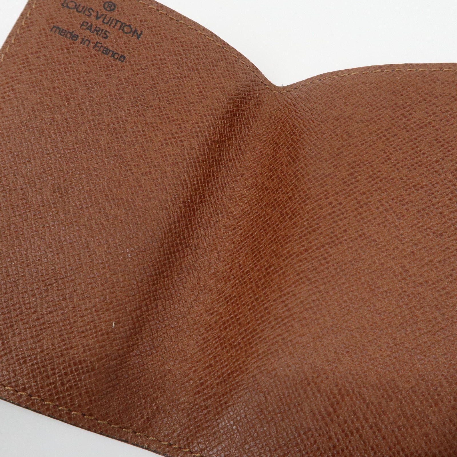 Louis Vuitton Monogram Porte Cartes Credit Pression Brown M60937