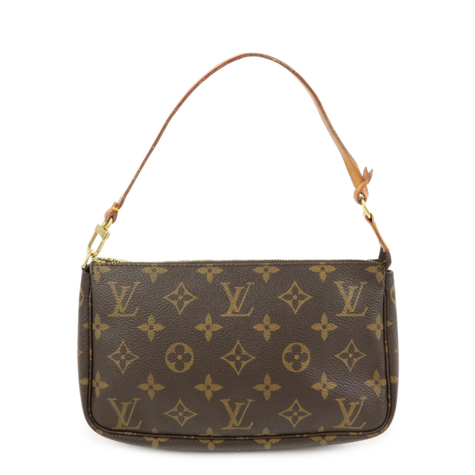 Louis Vuitton Monogram Pochette Accessoires Pouch Hand Bag M51980