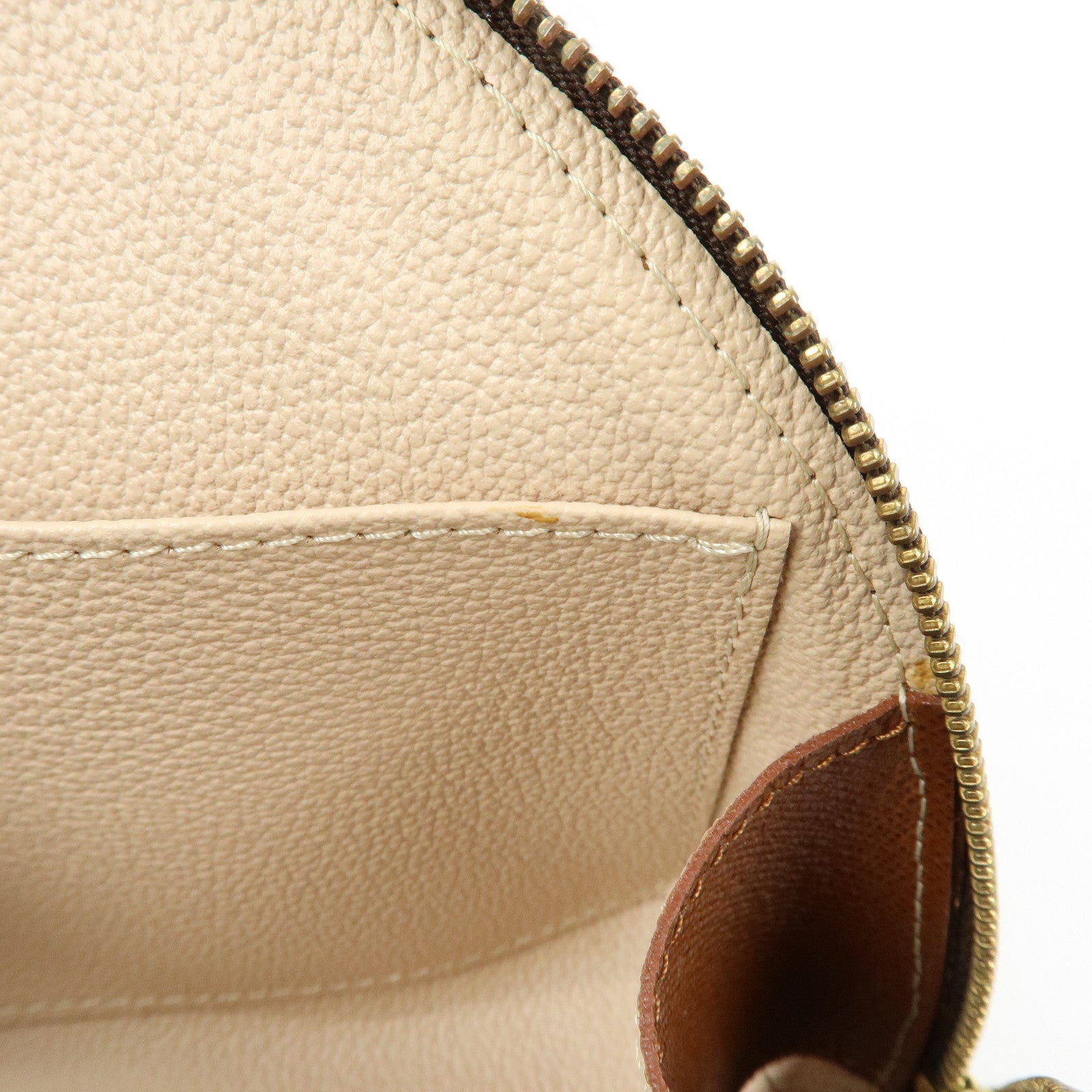 Louis Vuitton Monogram Trousse Demi Ronde Cosmetic Pouch M47520