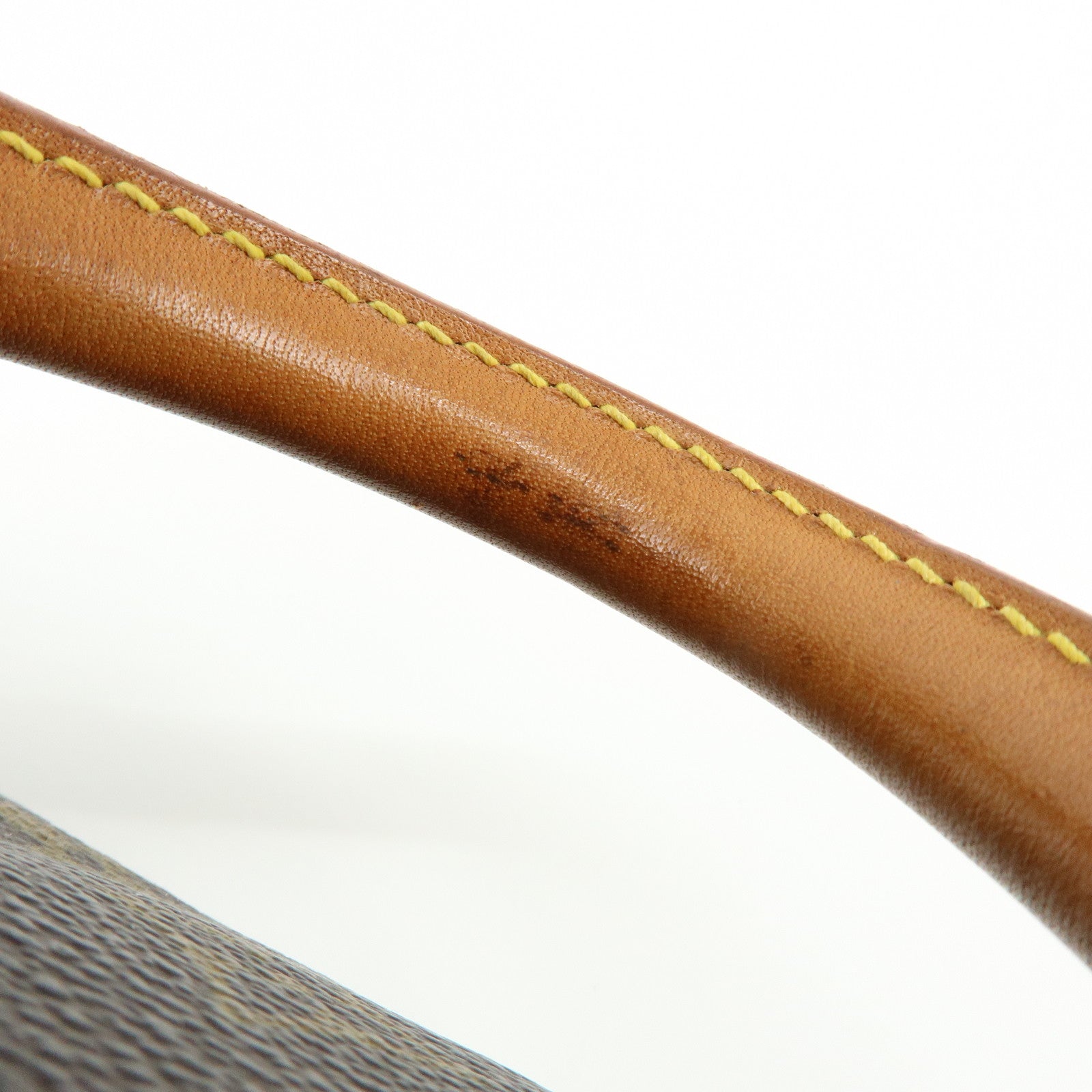 Louis Vuitton Monogram Mini Speedy Hand Bag & Strap Brown M41534