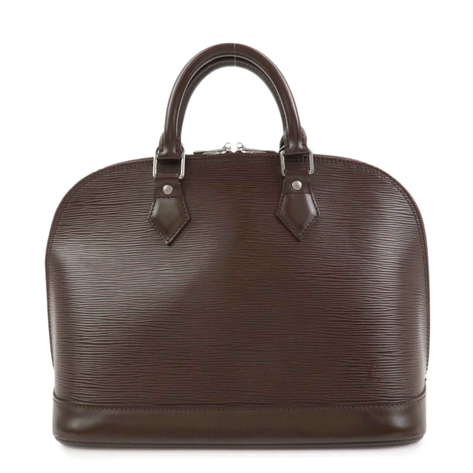 Louis Vuitton Epi Alma Hand Bag Hand Bag Mocha M5214D