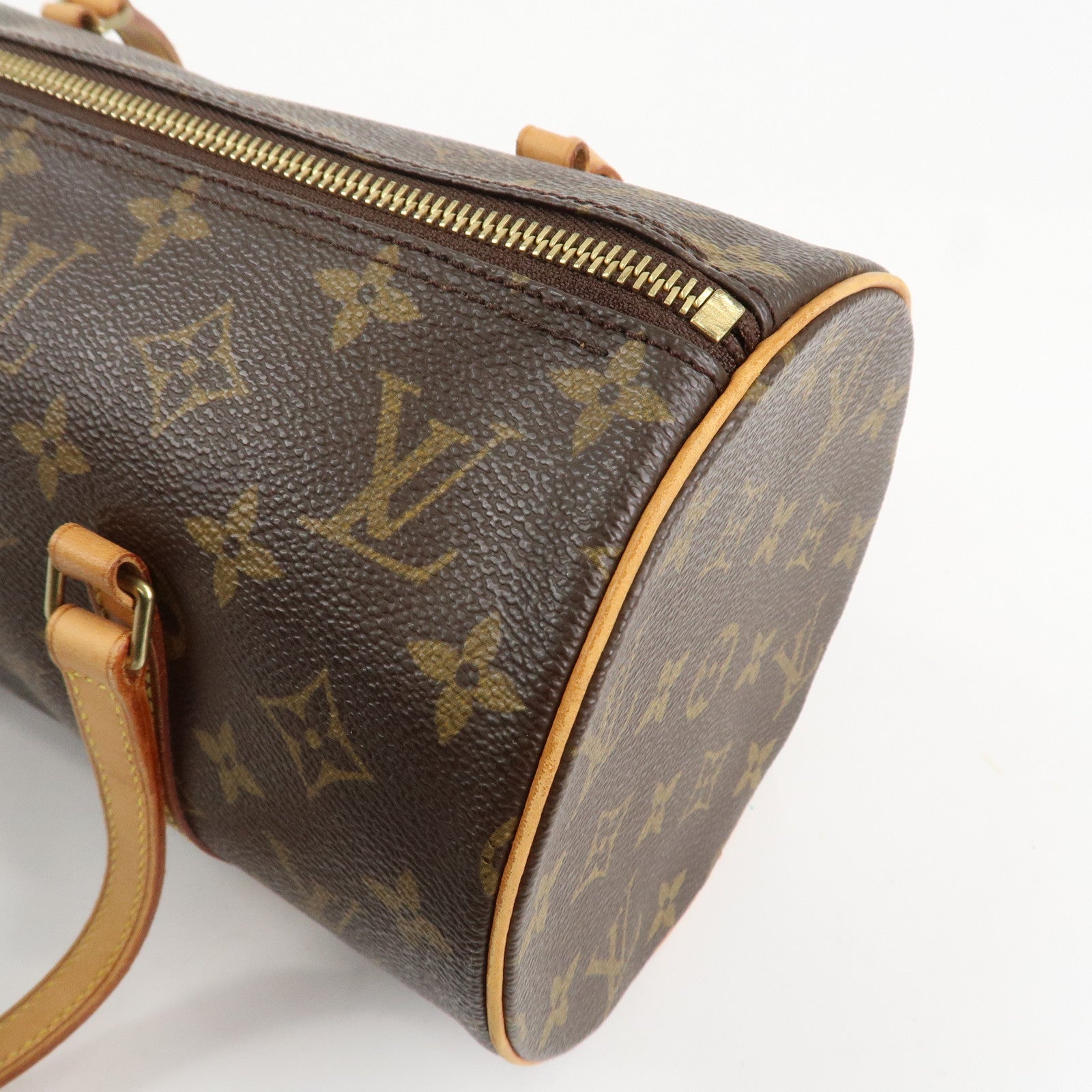 Louis Vuitton Monogram Papillon 30 Hand Bag New Style M51385 Used