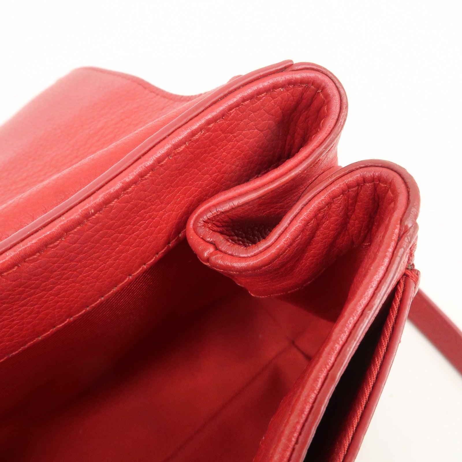 Louis Vuitton Lockme 2 BB 2Way Bag Shoulder Bag Hand Bag Red M51202