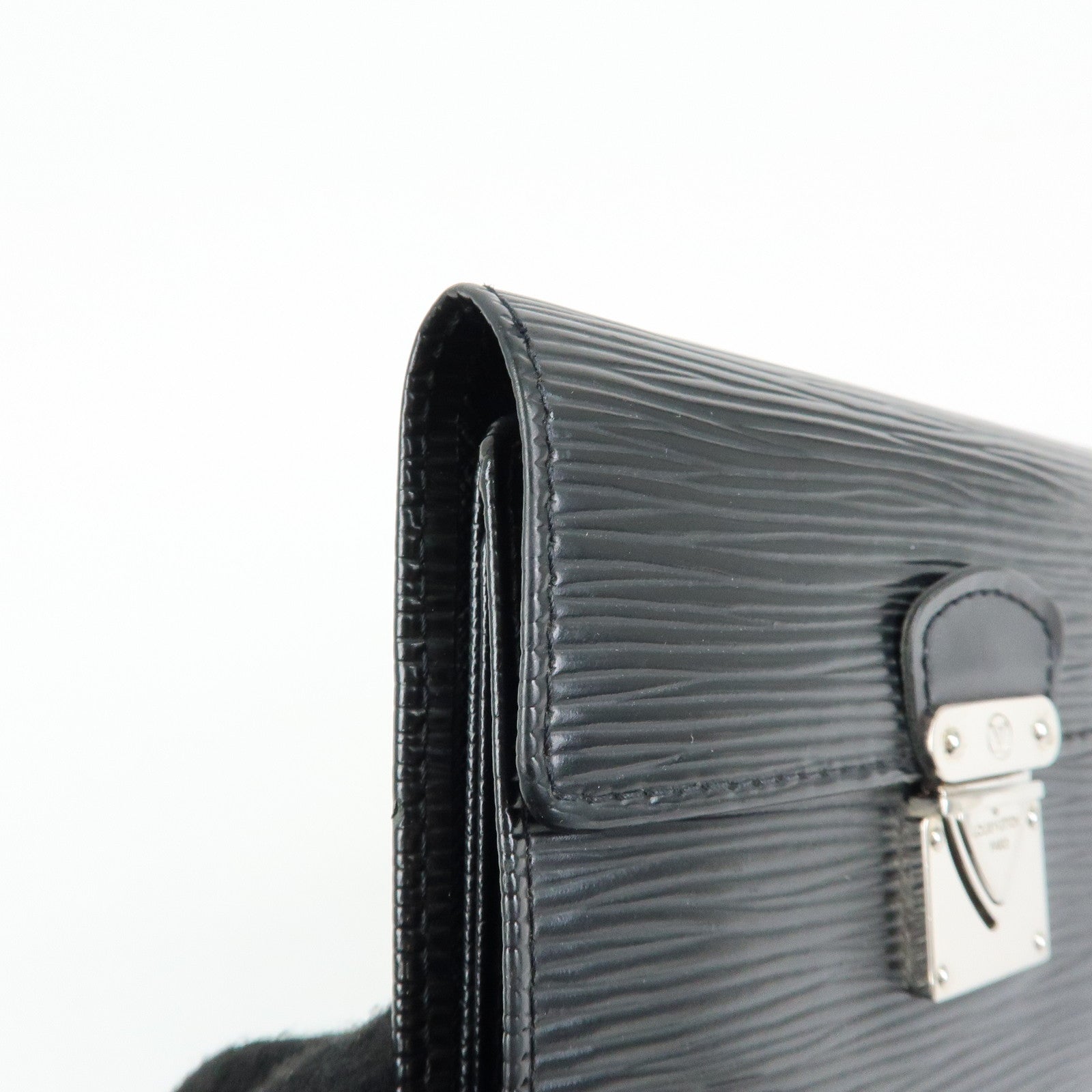 Louis Vuitton Epi Portefeuille Koala Compact Wallet Noir M58012