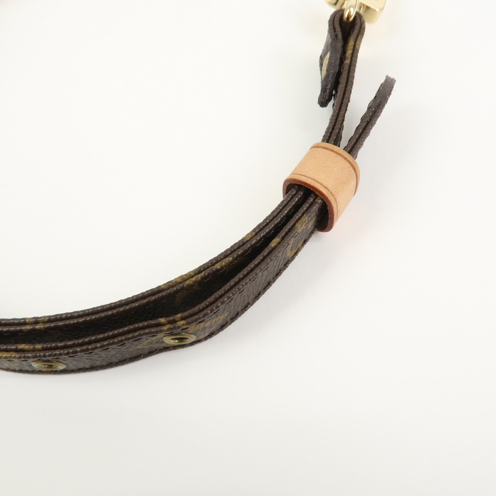 Louis Vuitton Monogram Adjustable Shoulder Strap Brown 120cm J52315