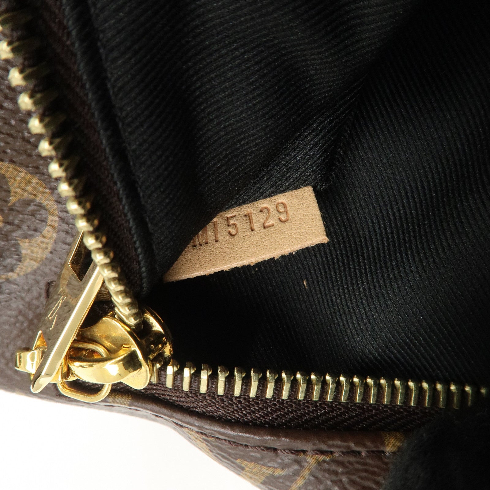 Louis Vuitton Monogram Bumbag Crossbody Bag Brown M43644 Used