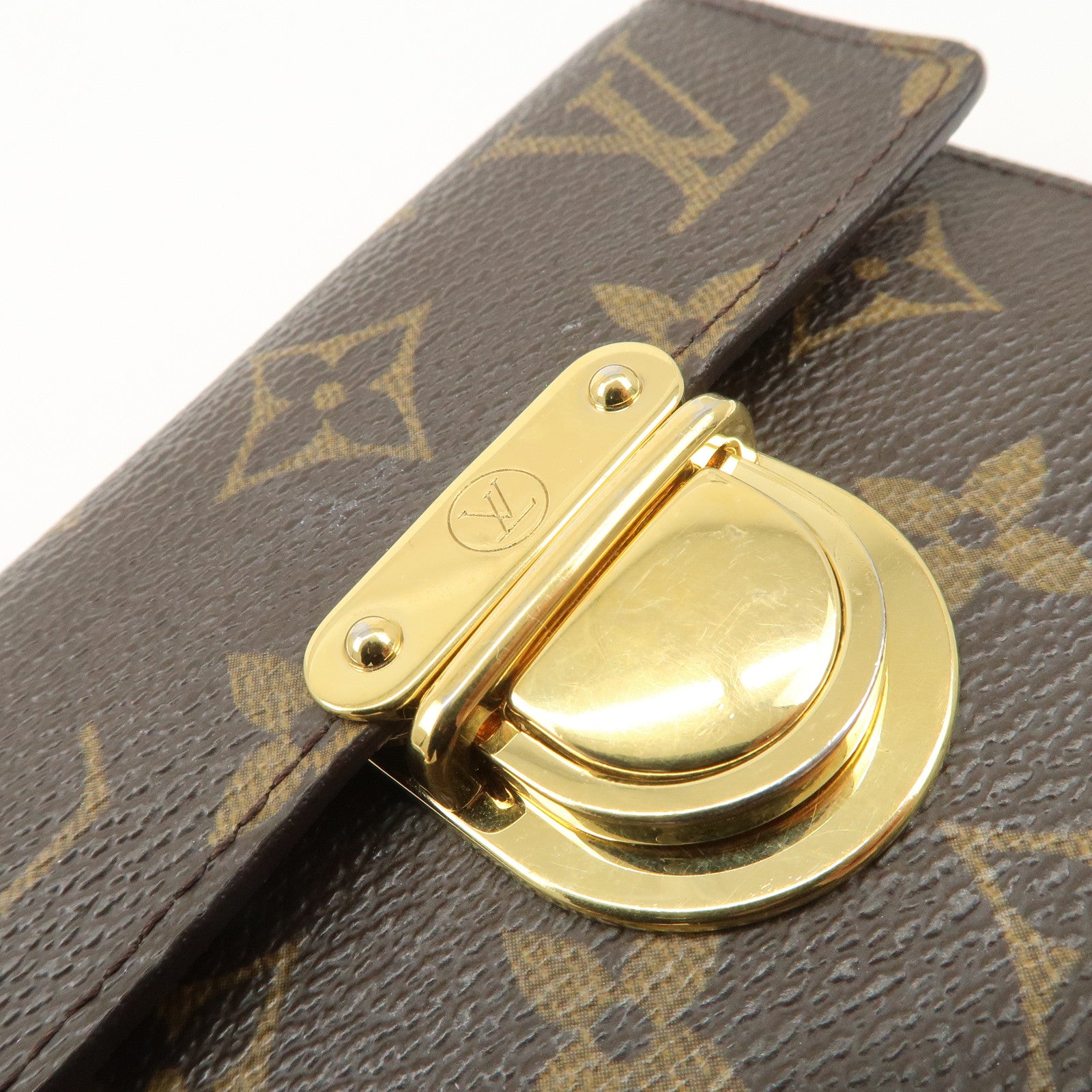 Louis Vuitton Monogram Portefeuille Koala Wallet Brown M58013 Used