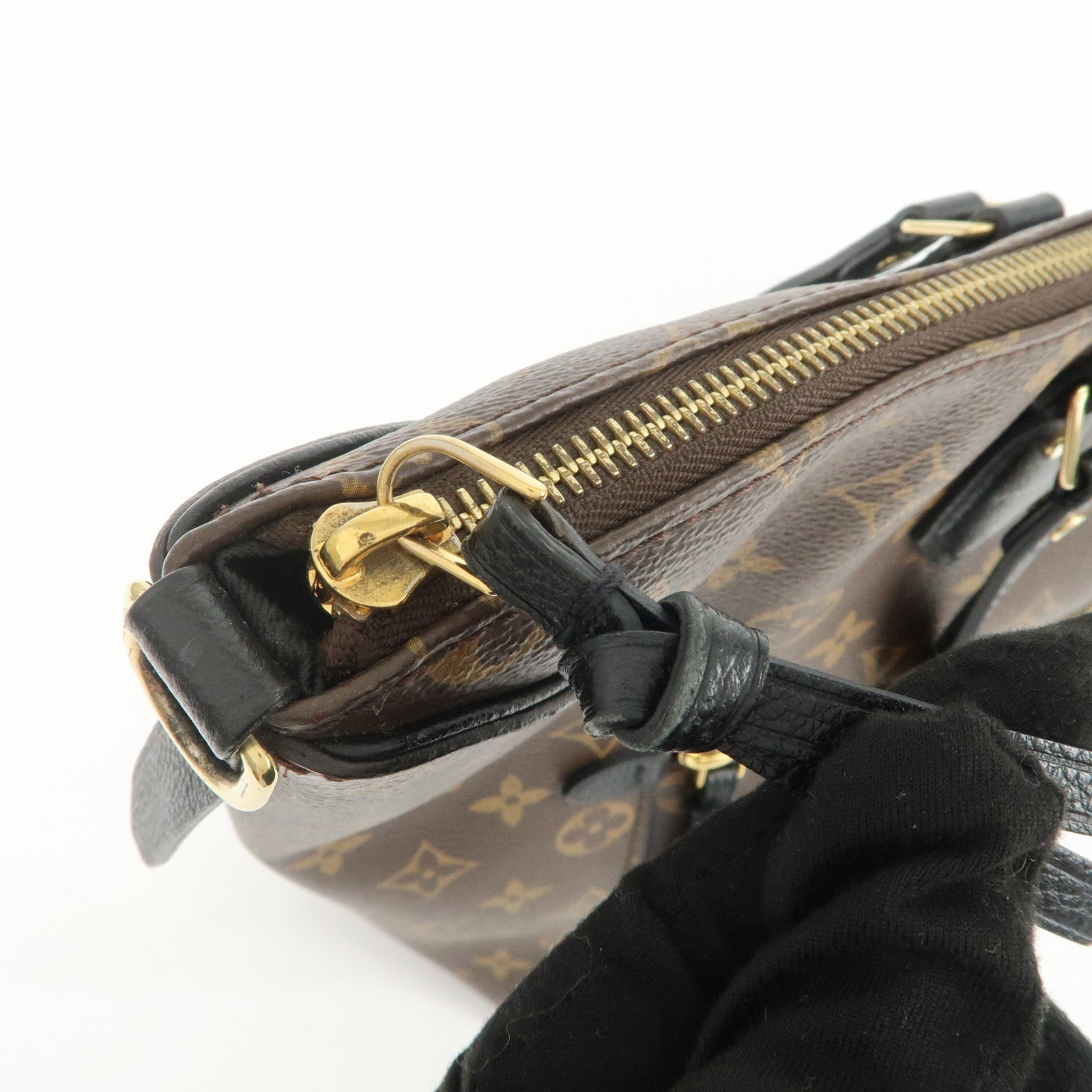 Louis Vuitton Monogram Tournelle 2WAY Bag Tote Bag Noir