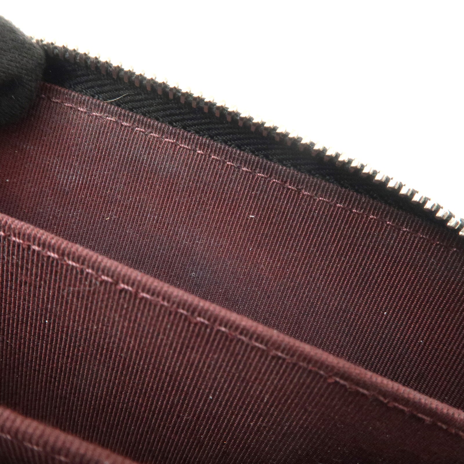 CHANEL Matelasse Caviarskin Coin Case Black Silver Hardware