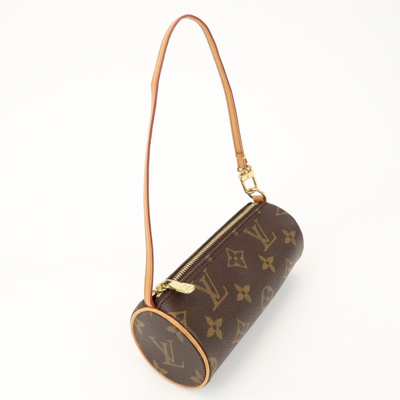 Louis Vuitton Monogram Mini Pouch for Papillon Bag Brown