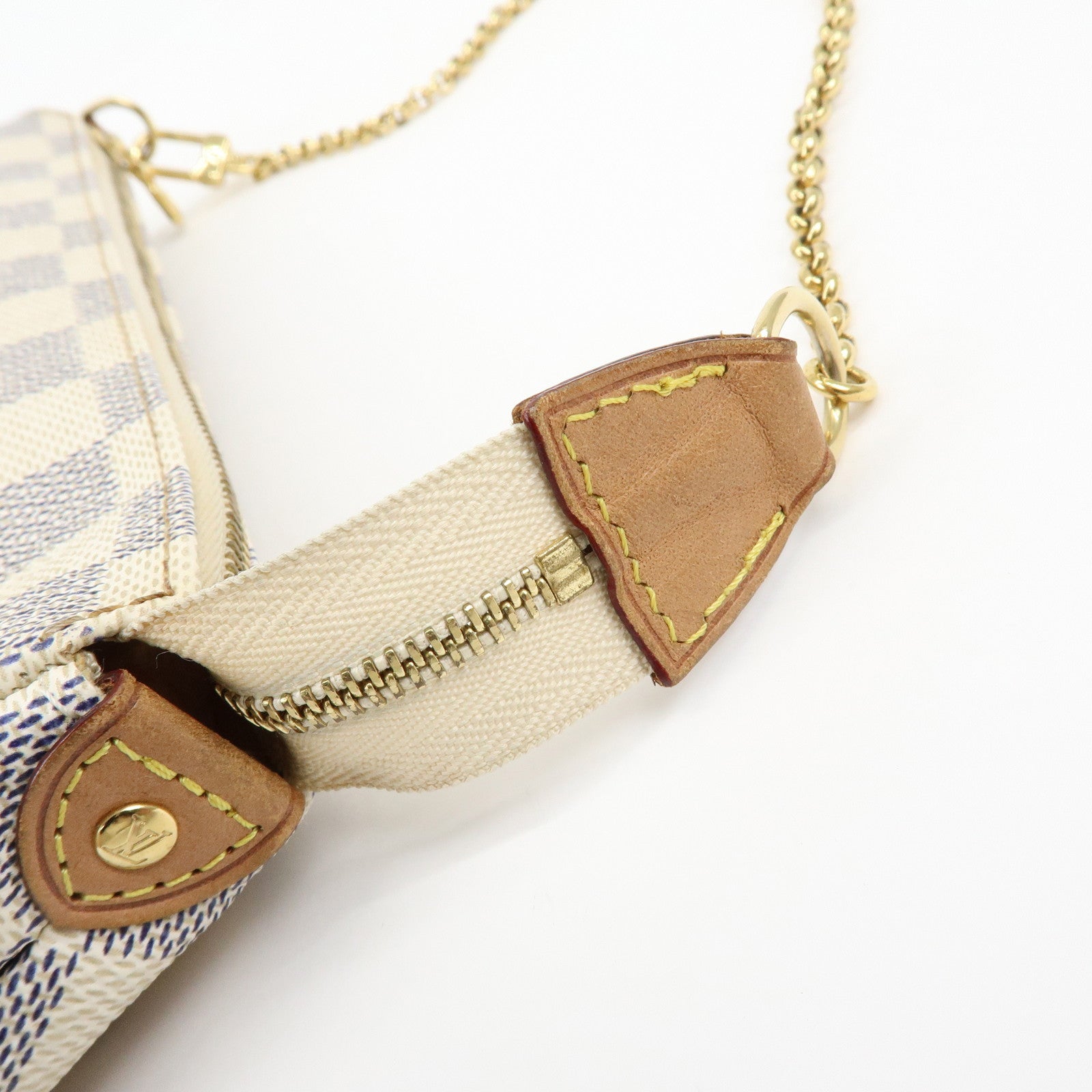 Louis Vuitton Damier Azur Eva 2Way Bag Hand Bag Shoulder Bag N55214
