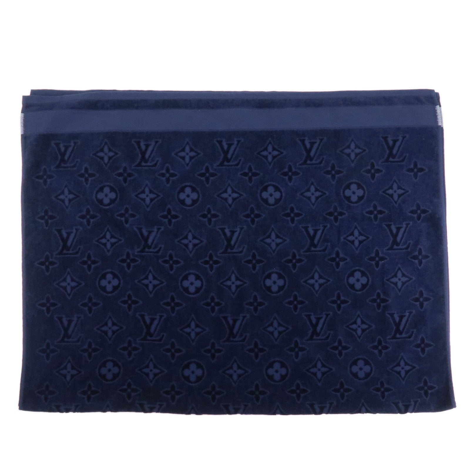 Louis Vuitton Monogram Cotton 100％ LV Vacation Beach Towel M77781