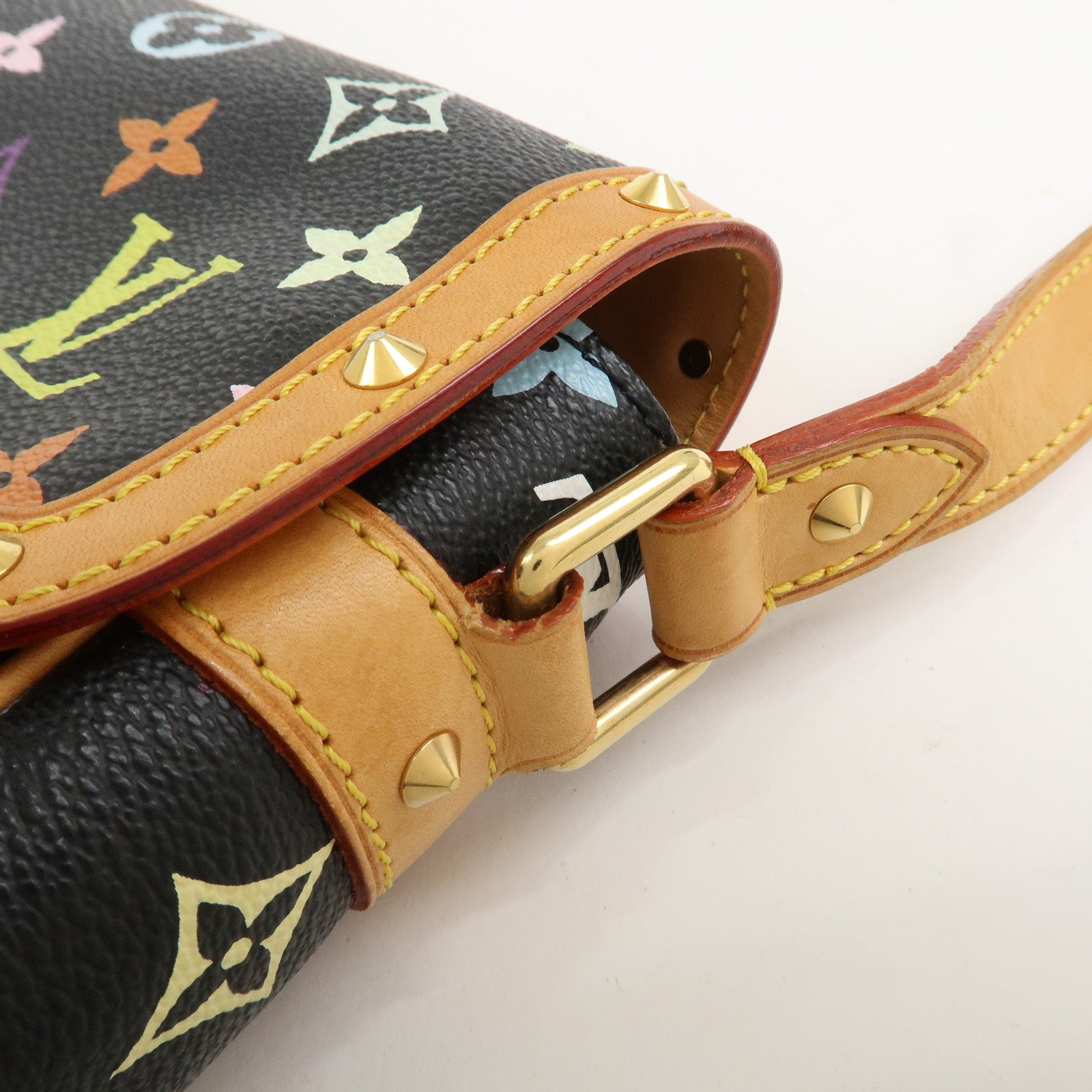 Louis Vuitton Monogram Multicolor Sologne Shoulder Bag Noir M92639
