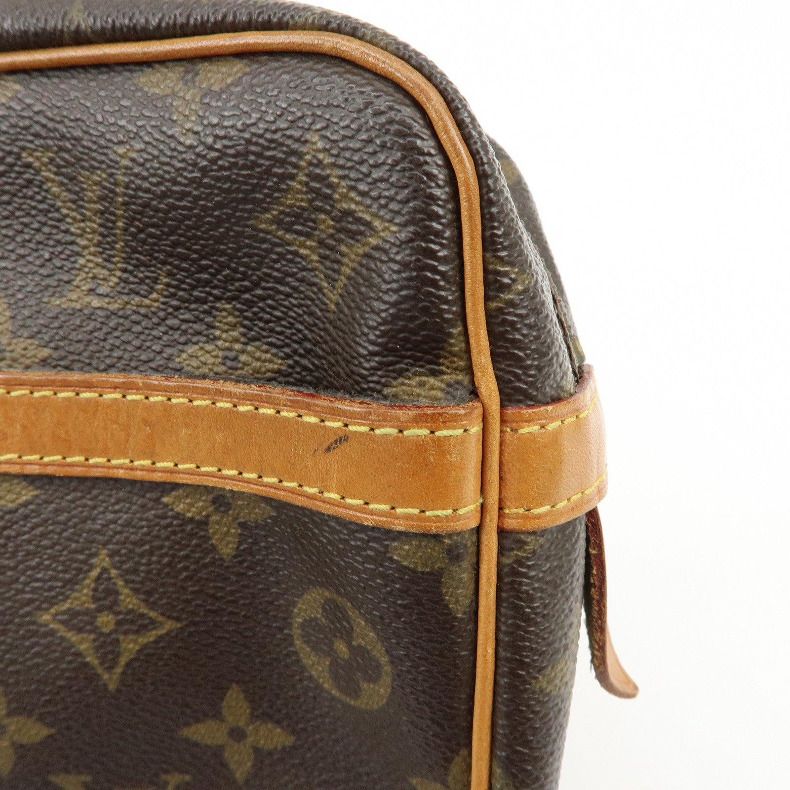 Louis Vuitton Monogram Compiegne 28 Pouch Clutch Bag Brown M51845