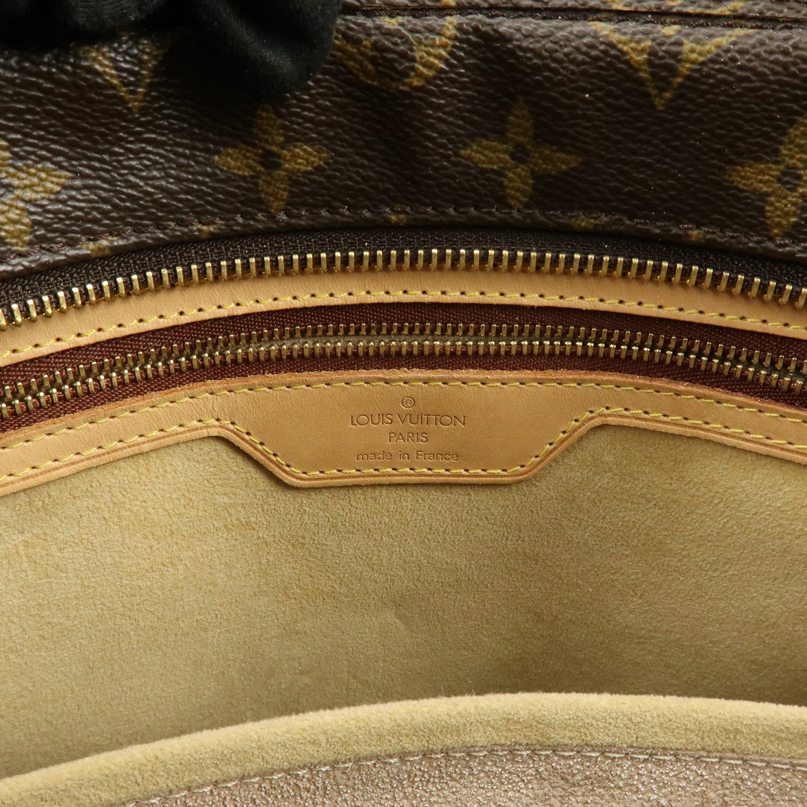 Louis Vuitton Monogram Luco Tote Bag Shoulder Bag Brown M51155