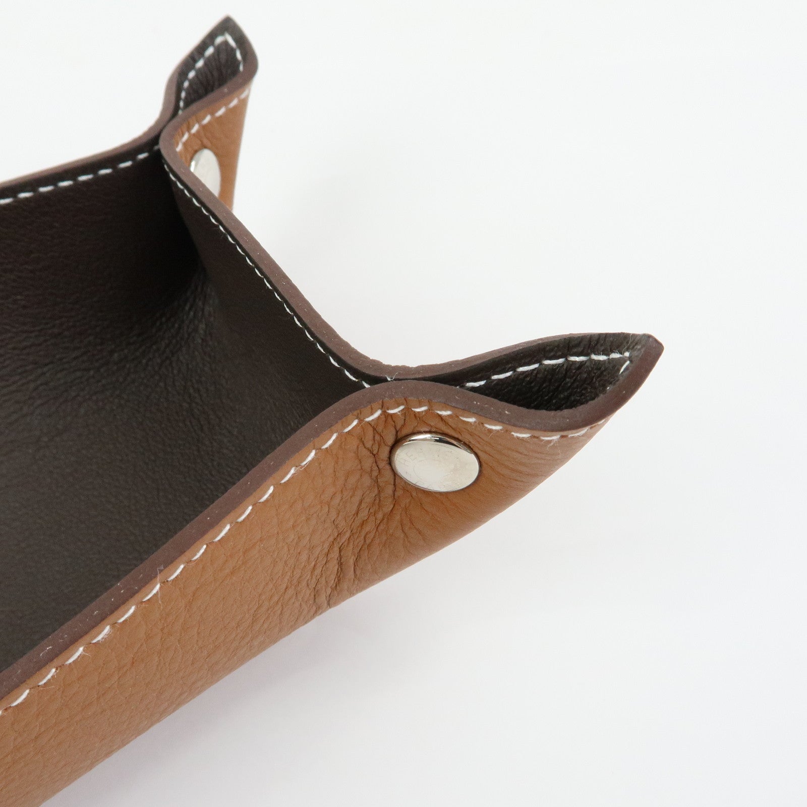 HERMES Taurillon Mises et Relances Desk H Evelyne Pencase W Stamped