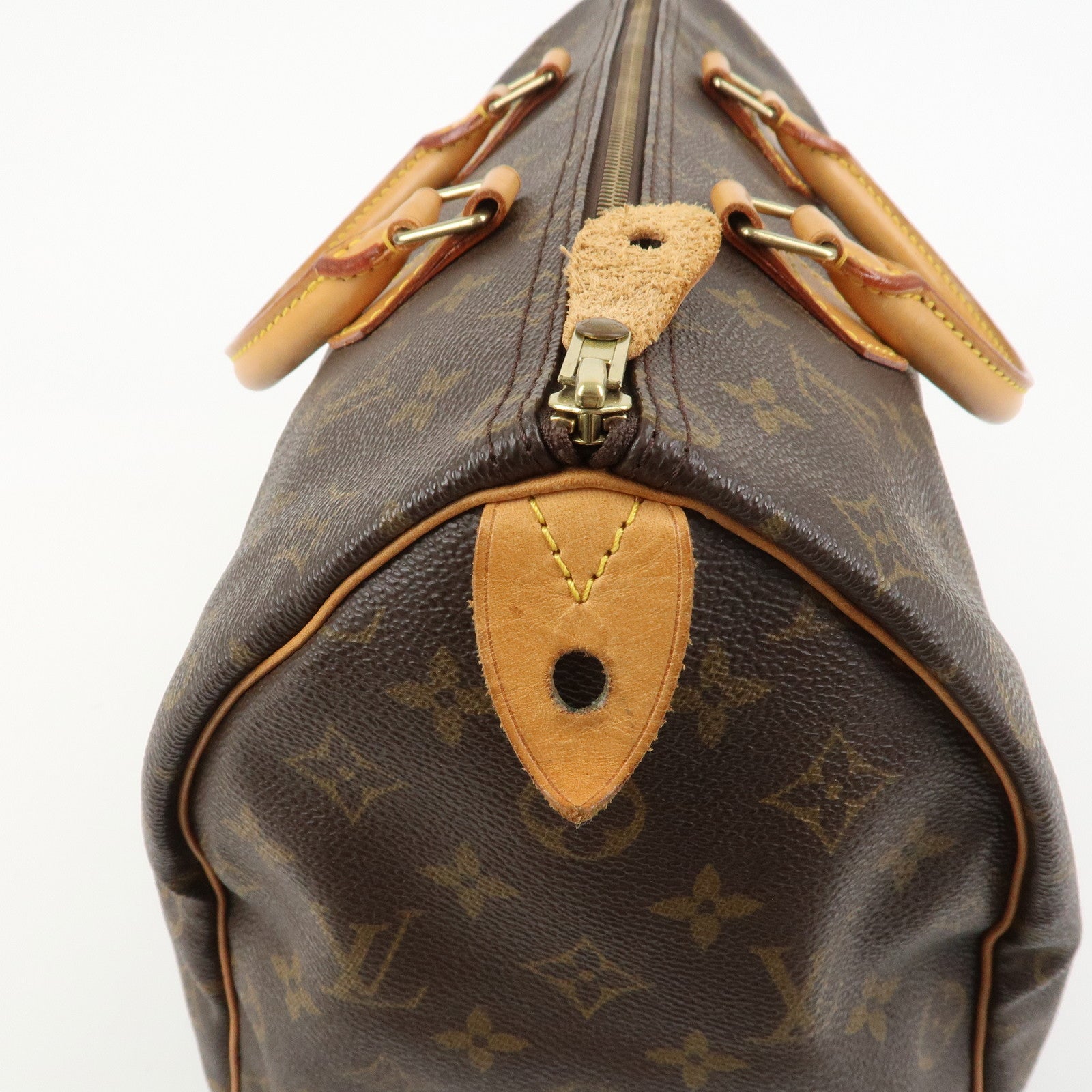 Louis Vuitton Monogram Canvas Speedy 35 Boston Bag Hand Bag M41524