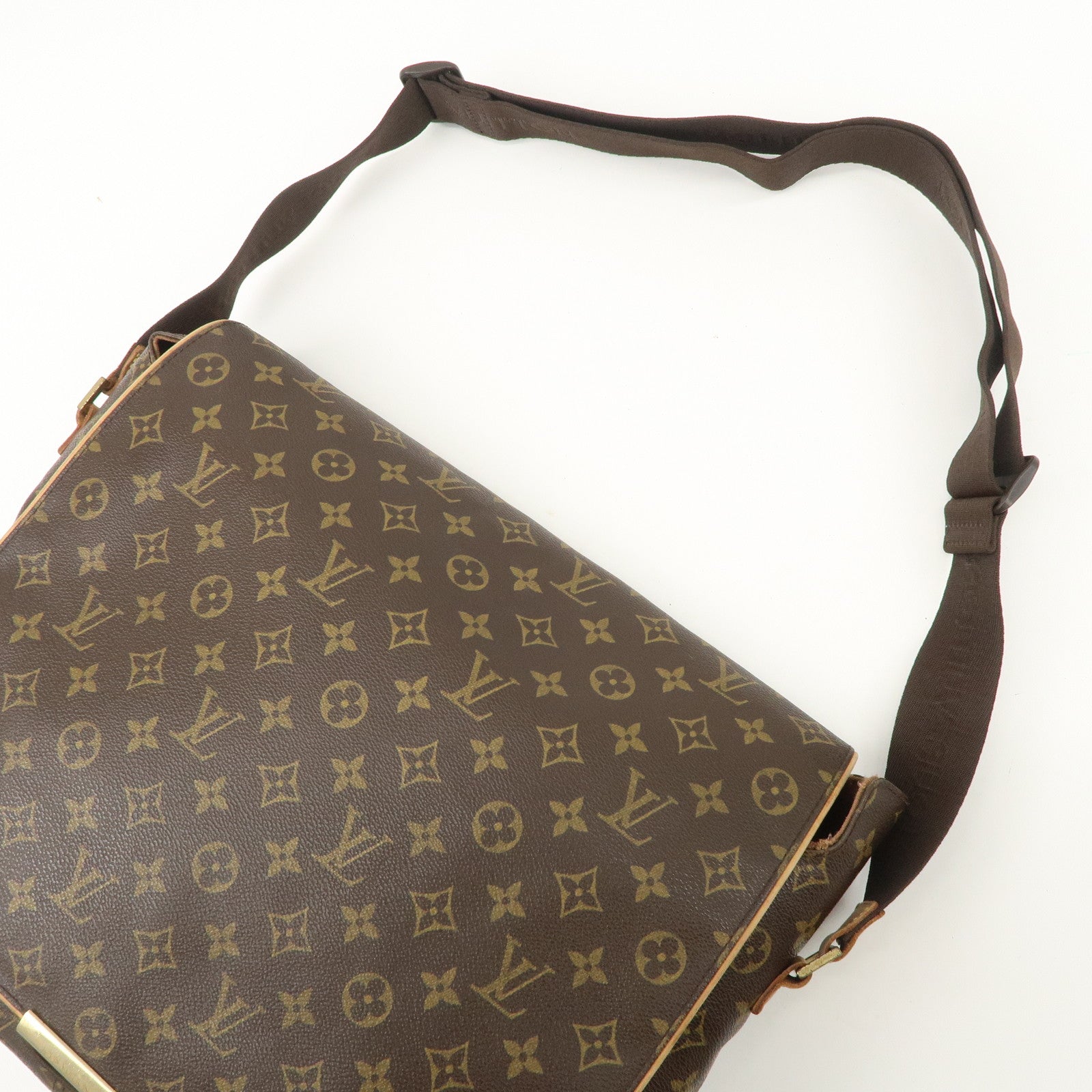 Louis Vuitton Monogram Abbesses Messenger Bag Shoulder Bag M45257 Used