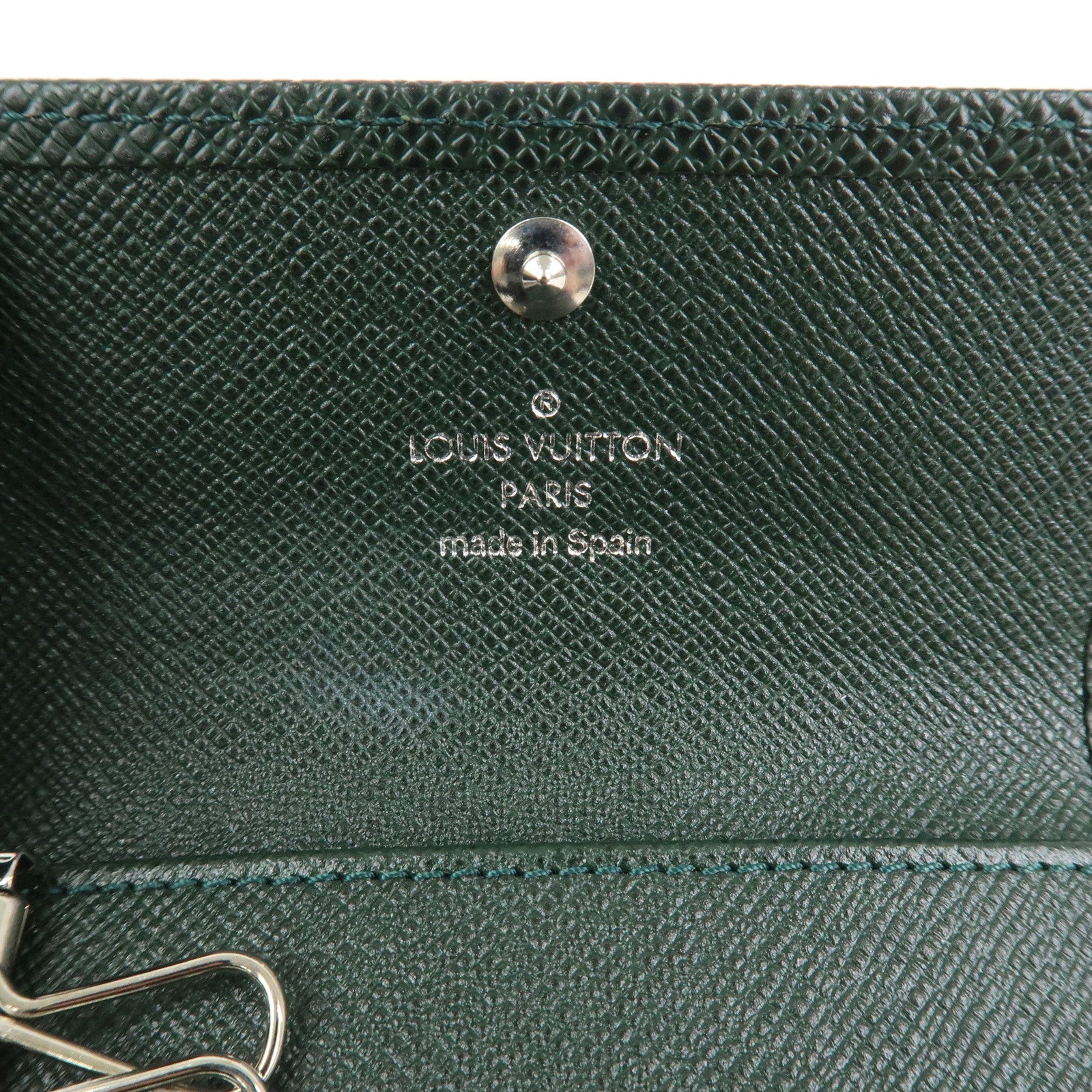 Louis Vuitton Taiga Leather Multicles 6 Ring Key Case Epicea M30534