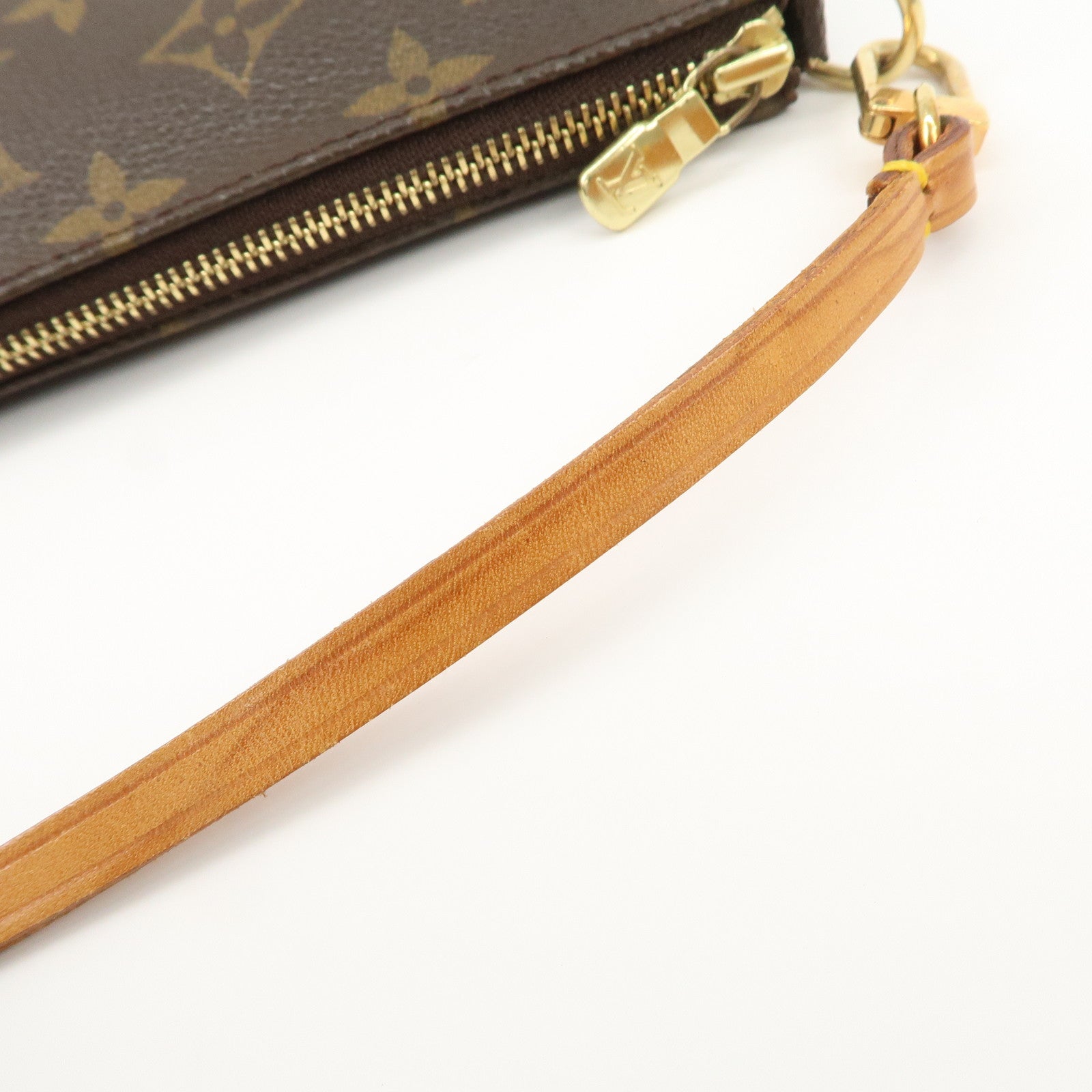 Louis Vuitton Monogram Pochette Accessoires Pouch Hand Bag M51980