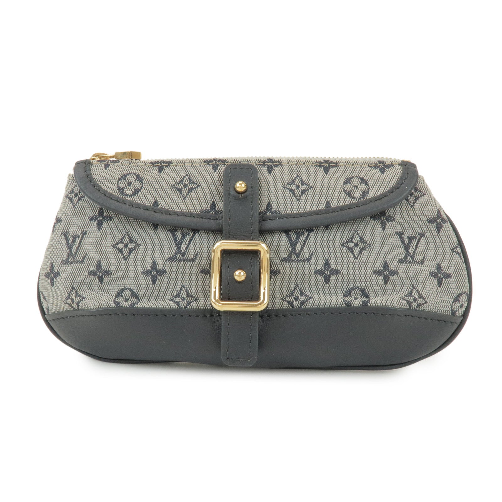 Louis Vuitton Monogram Mini Anne Sophi Cosmetic Pouch Blue M92695