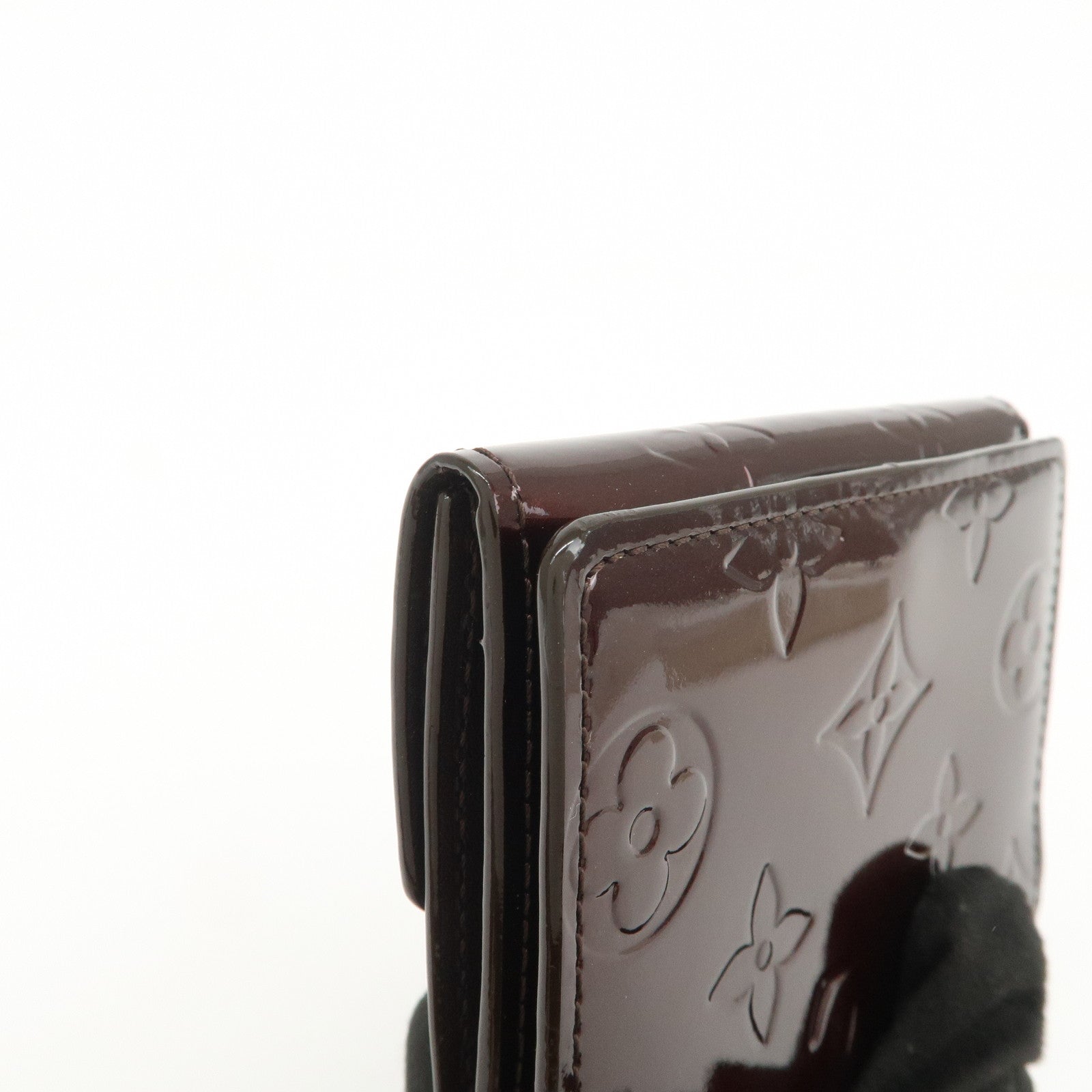 Louis Vuitton Monogram Vernis Leather Ludlow Coin Card Case M93519