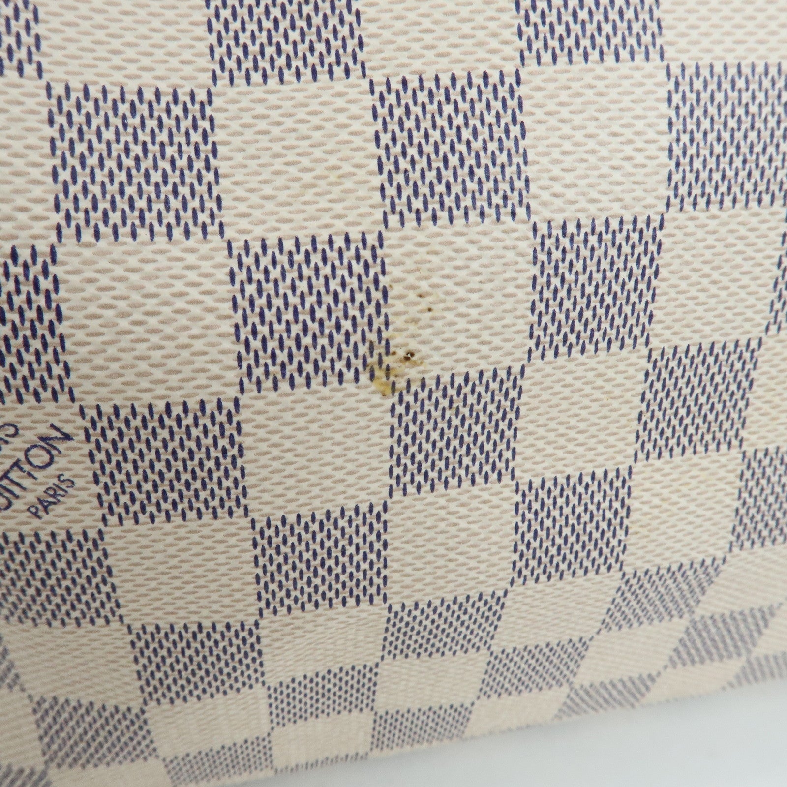 Louis Vuitton Damier Azur Speedy Bandouliere 25 Boston Bag N40608