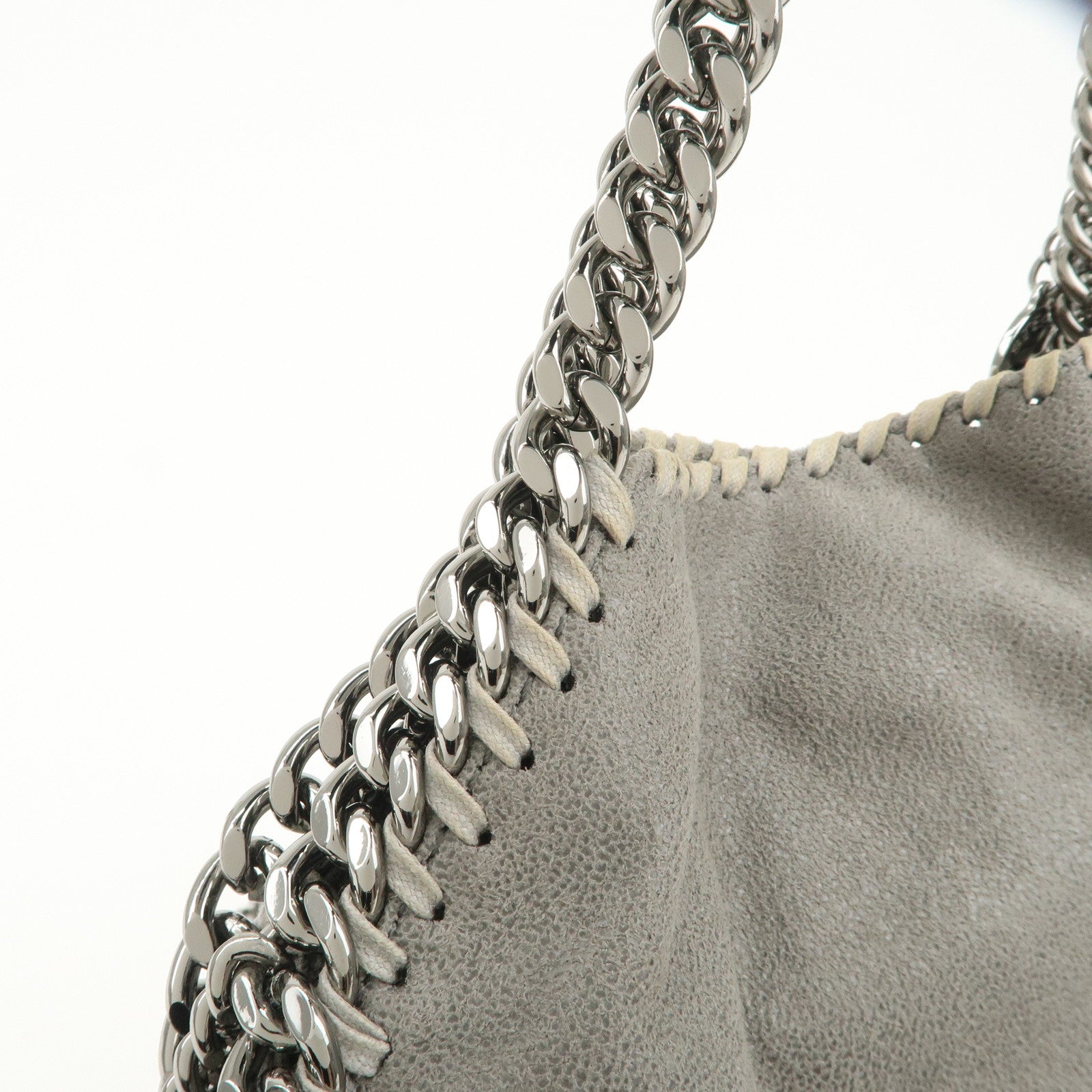 STELLA MCCARTNEY Polyester Falabella 2Way Shoulder Bag Gray