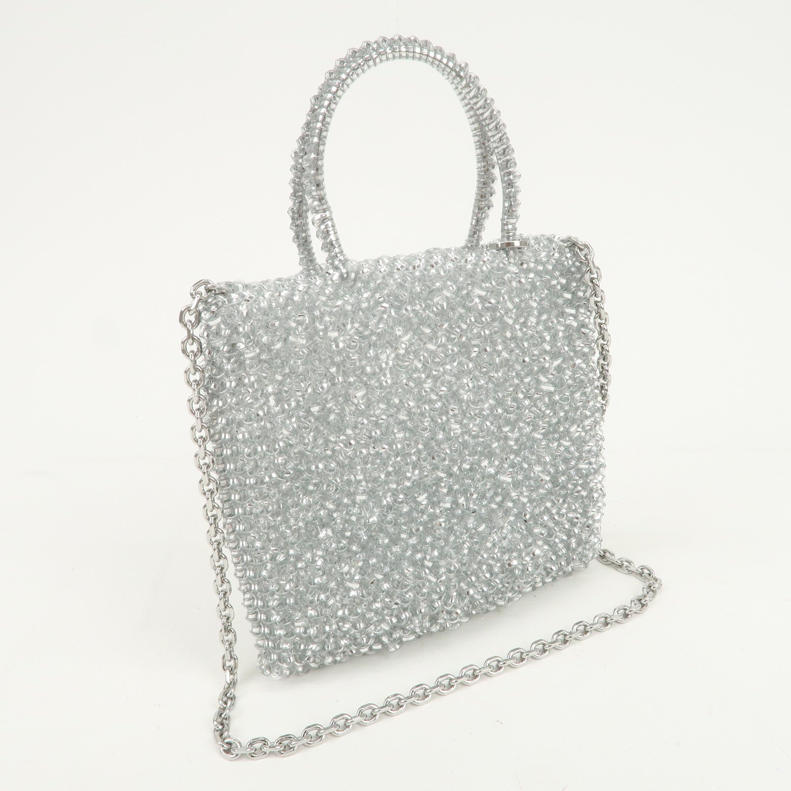 ANTEPRIMA Wire Bag PVC 2Way Bag Hand Bag Shoulder Bag Clear