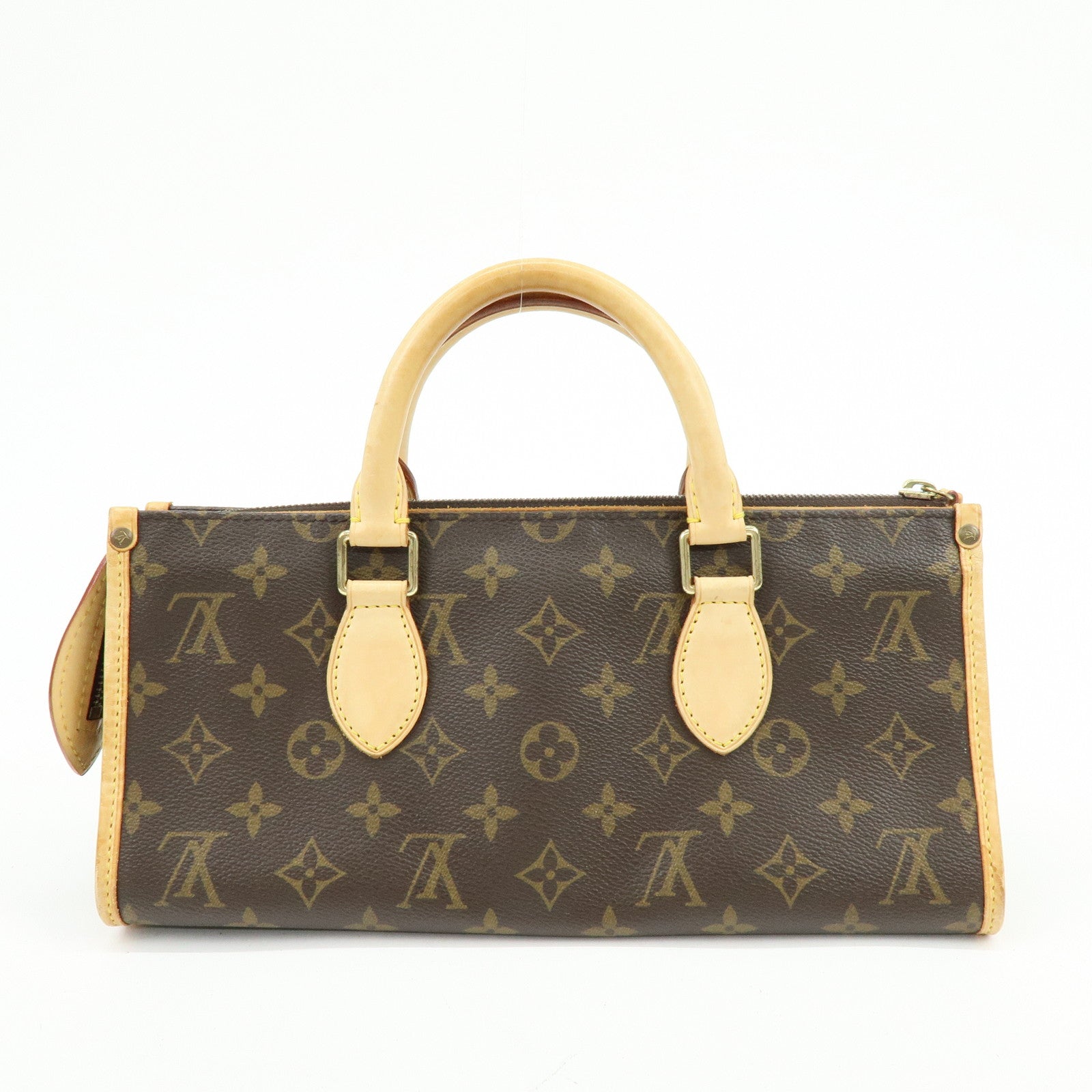 Louis Vuitton Monogram Popincourt Hand Bag Brown M40009