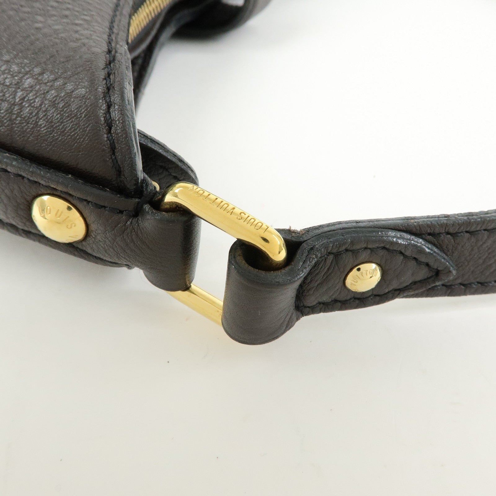 Louis Vuitton Monogram Mahina XS Leather 2Way Bag Chocolat M95972